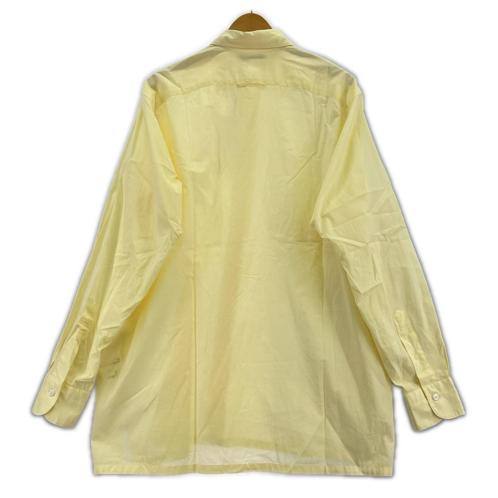 長袖シャツ MAATEE＆SONS saint gelman shirt 2 2 イエロー