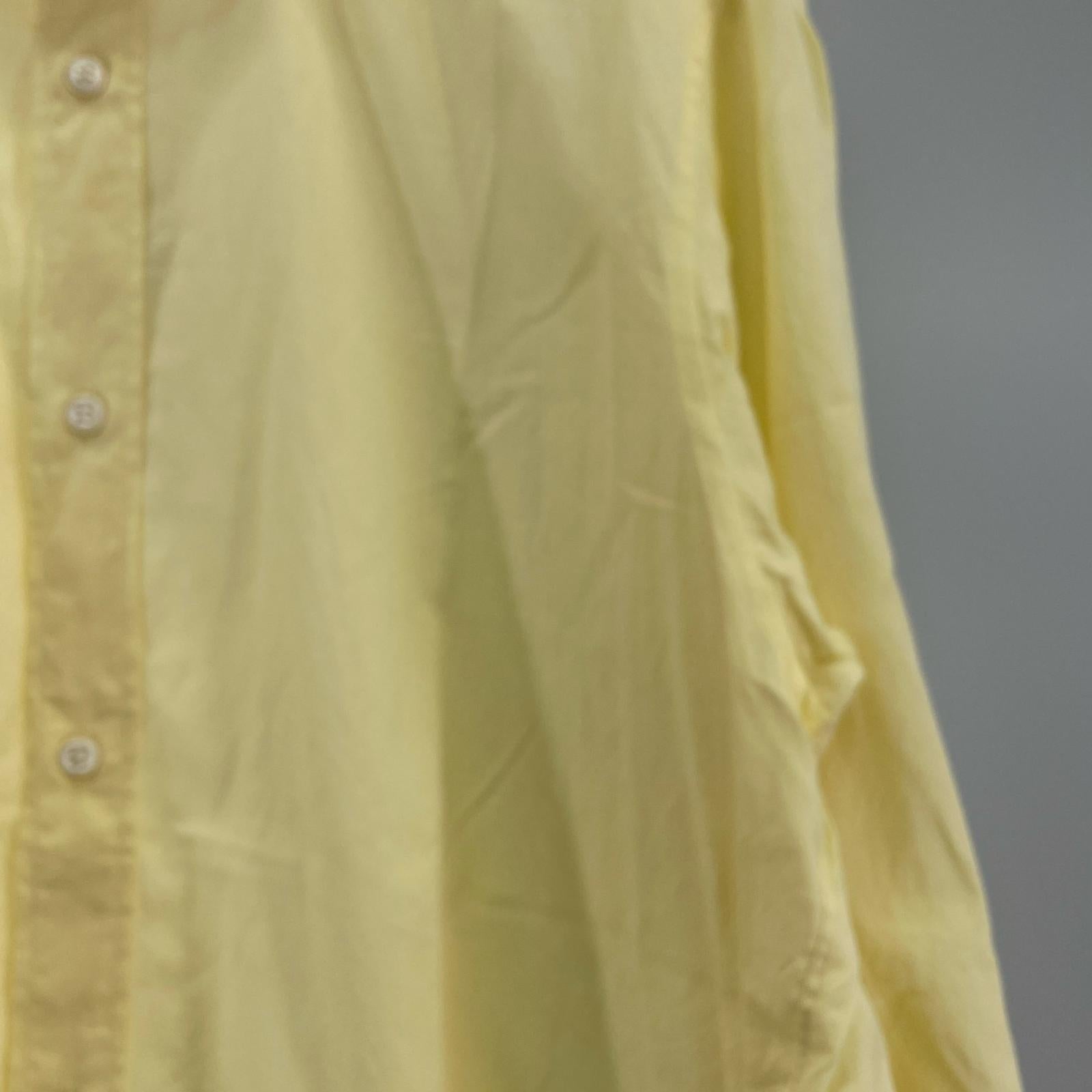 長袖シャツ MAATEE＆SONS saint gelman shirt 2 2 イエロー