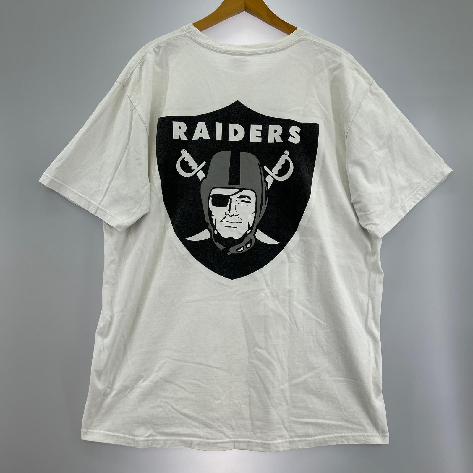 半袖Ｔシャツ NFL Raiders 47 Pocket Tee LL ホワイト