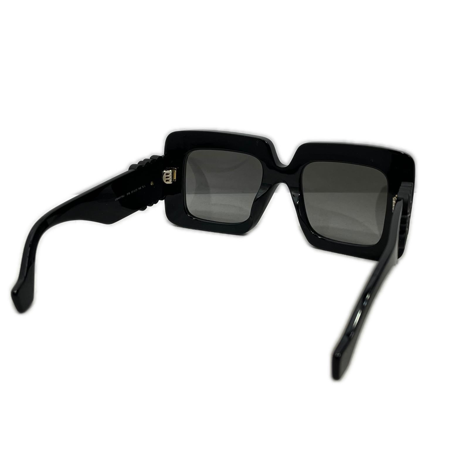 LOEWE/アナグラム スクエアサングラス/W40176U