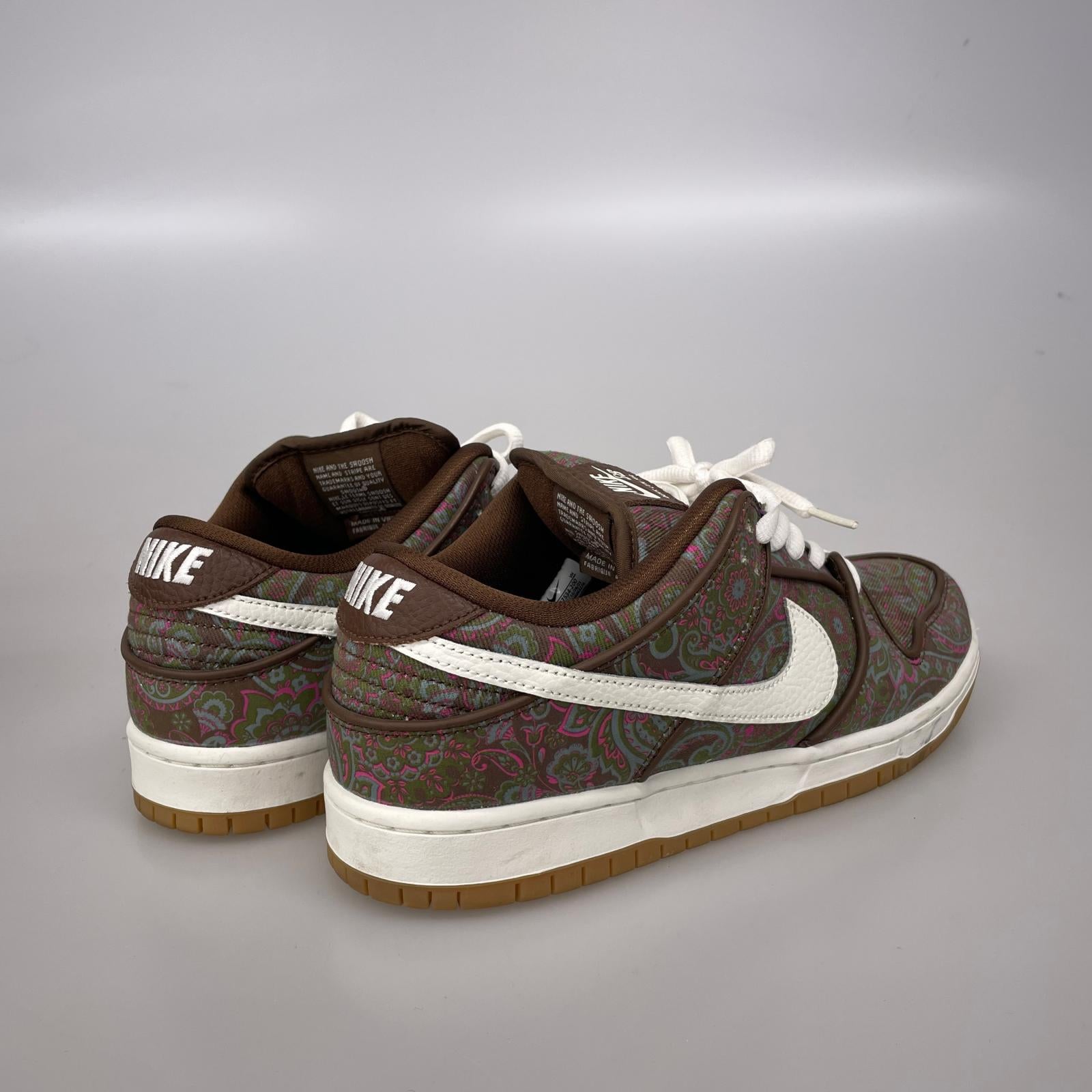 スニーカー SB Dunk Low PRM Brown Paisley（28.0） 28cm (US10 UK9 1/2 EU46) ブラウン