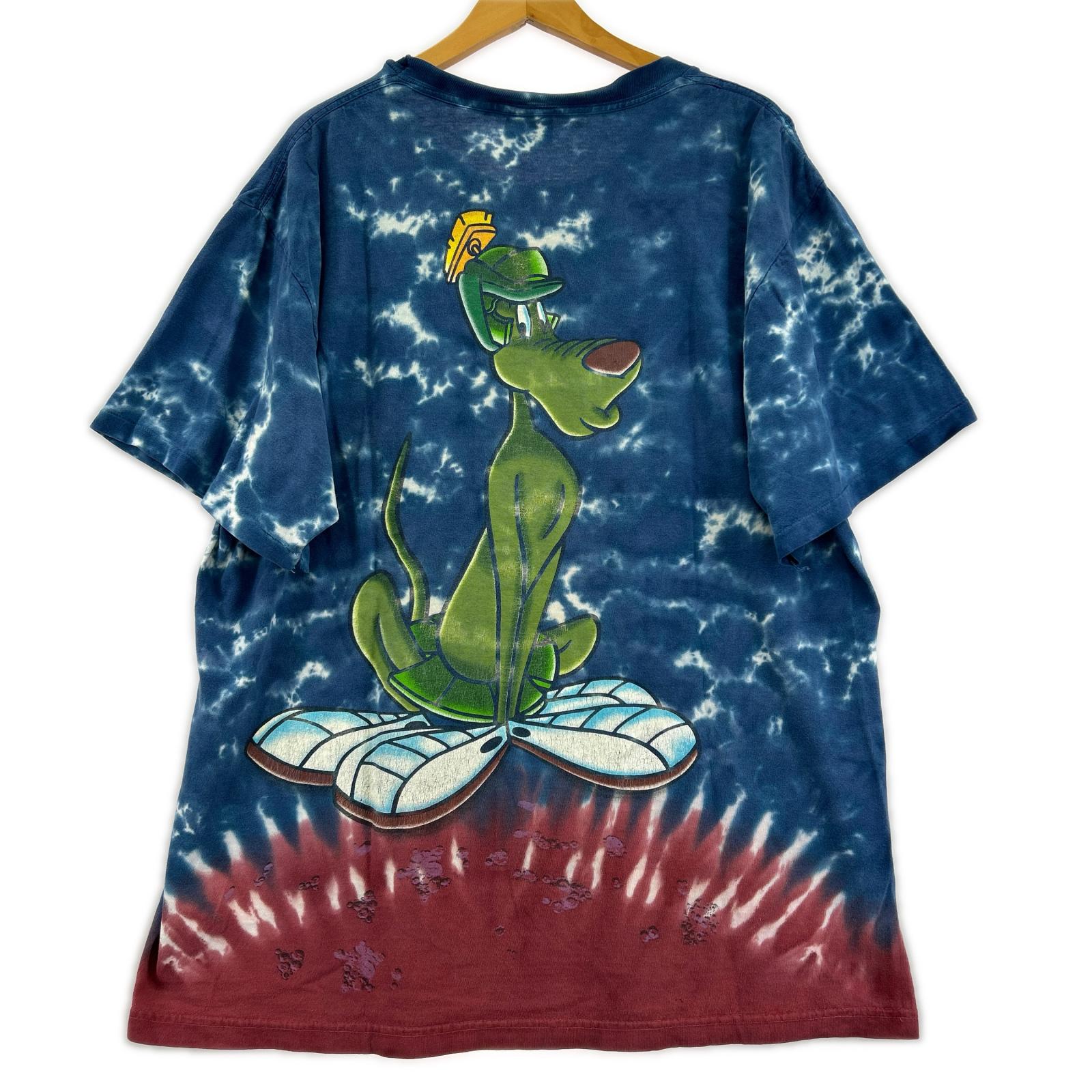 半袖Ｔシャツ Marvin the Martian USA製 90s タイダイ LL