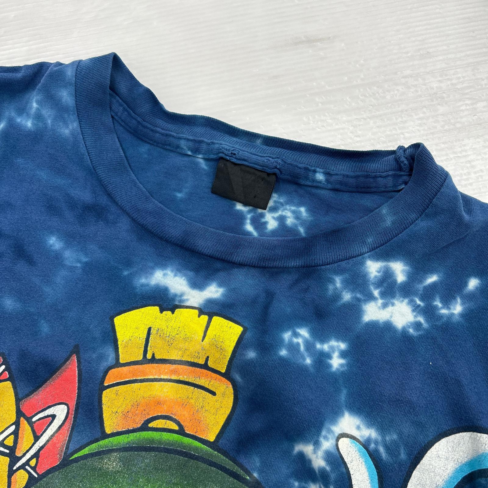 半袖Ｔシャツ Marvin the Martian USA製 90s タイダイ LL