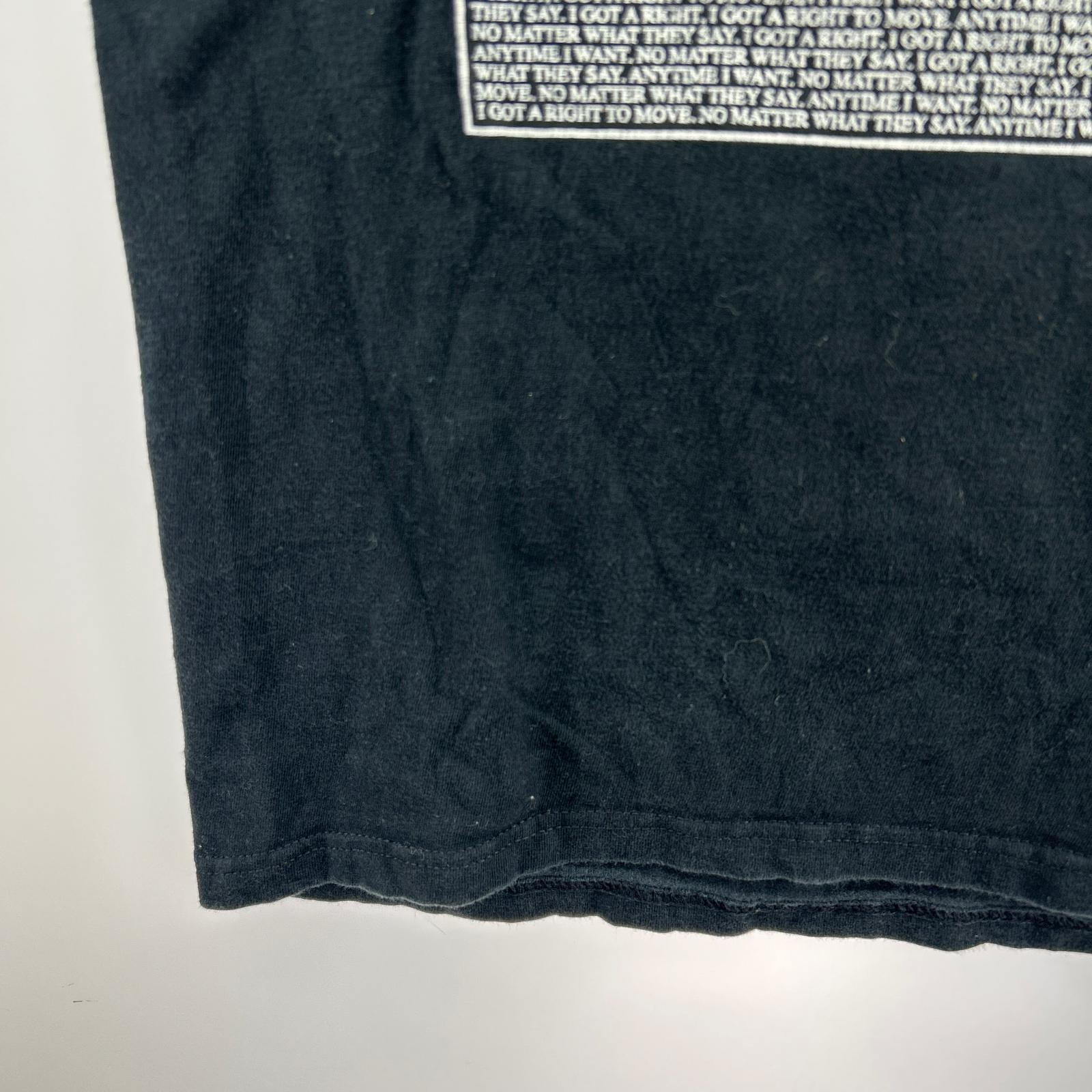 半袖Ｔシャツ Anytime I Want I Got A Right To Move L ブラック
