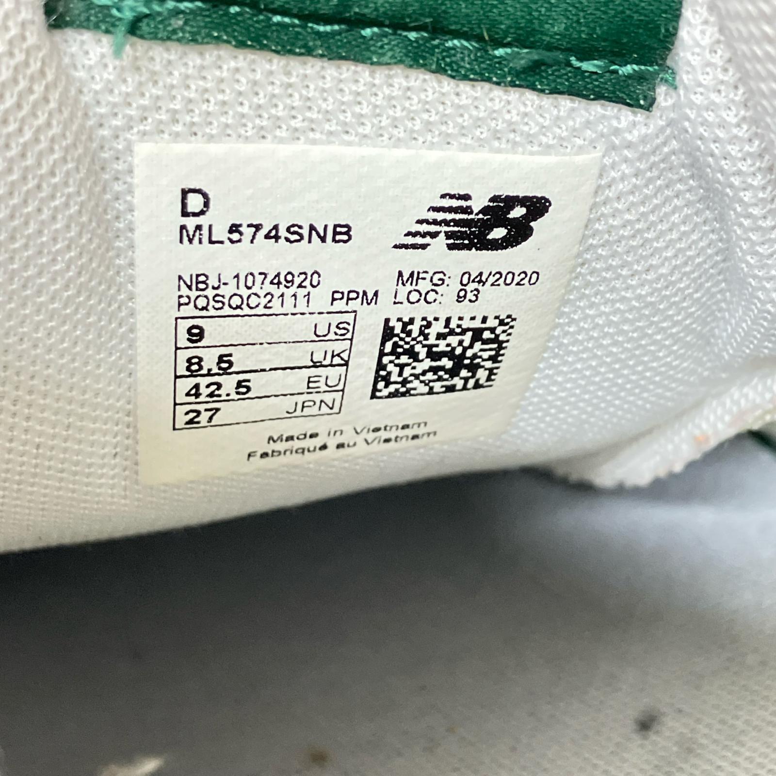 スニーカー ML574SNB 27.0cm 27cm (US9 UK8 1/2 EU44)