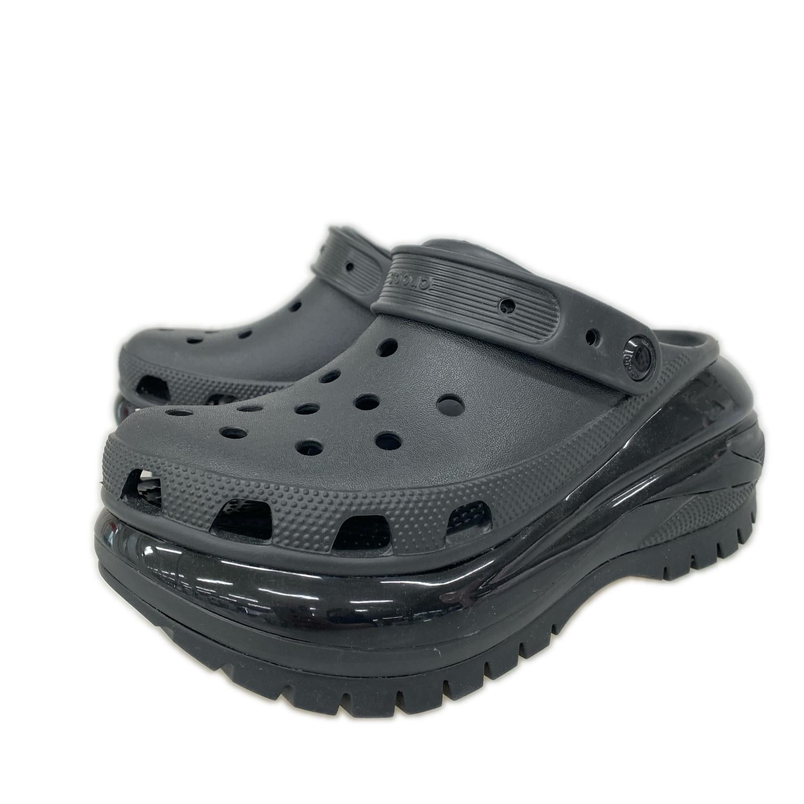 その他靴 crocs メガクラッシュ 黒 (23) ブラック