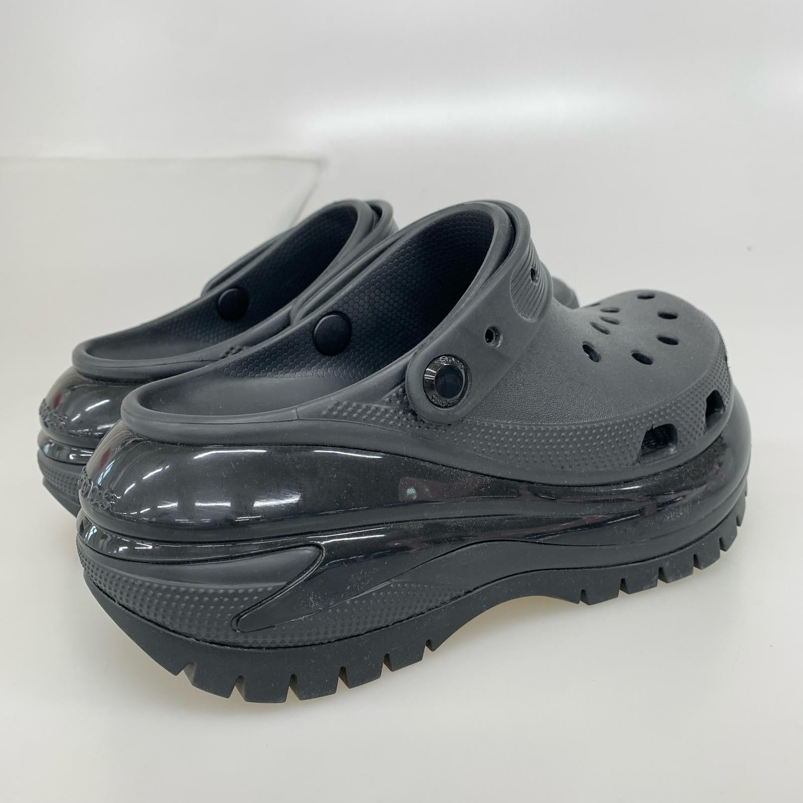 その他靴 crocs メガクラッシュ 黒 (23) ブラック