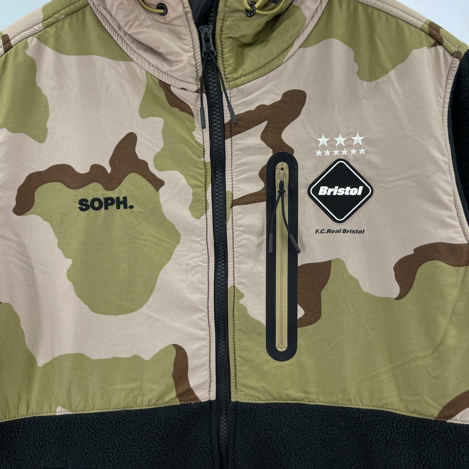 パーカー POLARTEC FLEECE VEBTILATION カモフラ (M) M