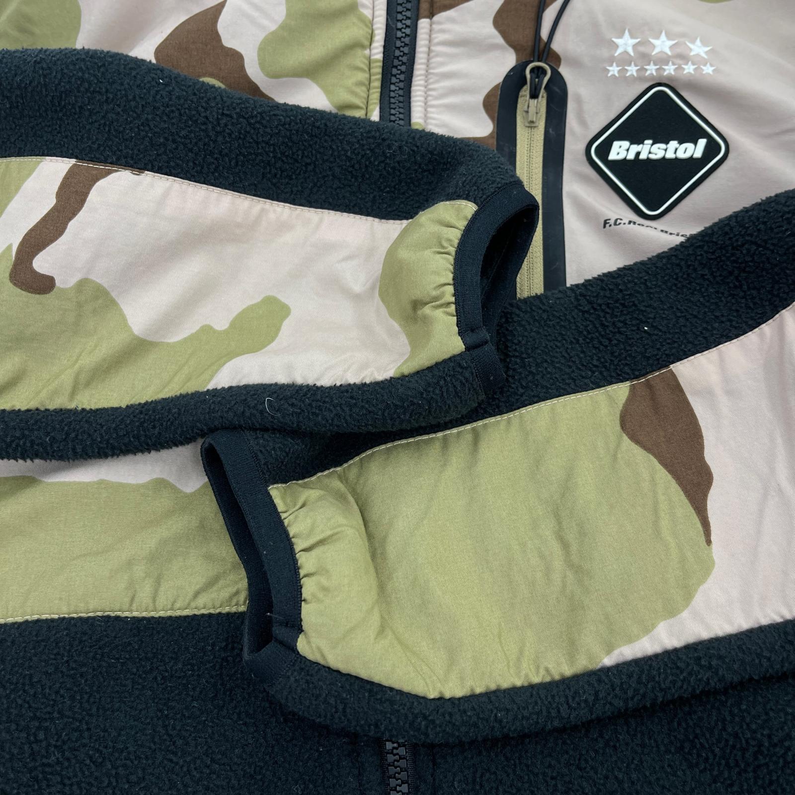 パーカー POLARTEC FLEECE VEBTILATION カモフラ (M) M