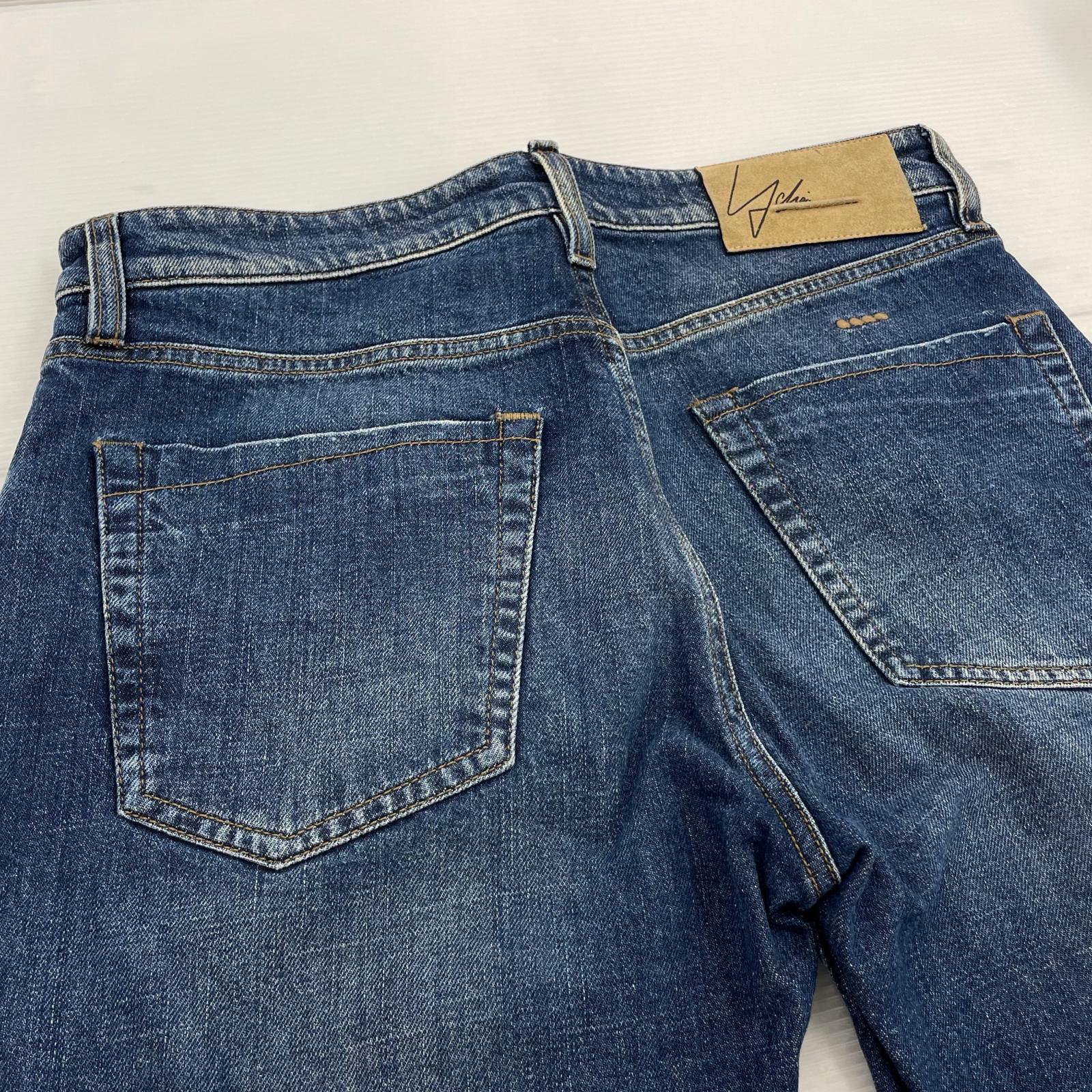デニムパンツ YCHAI デニムパンツ 31 インディゴ ネイビー