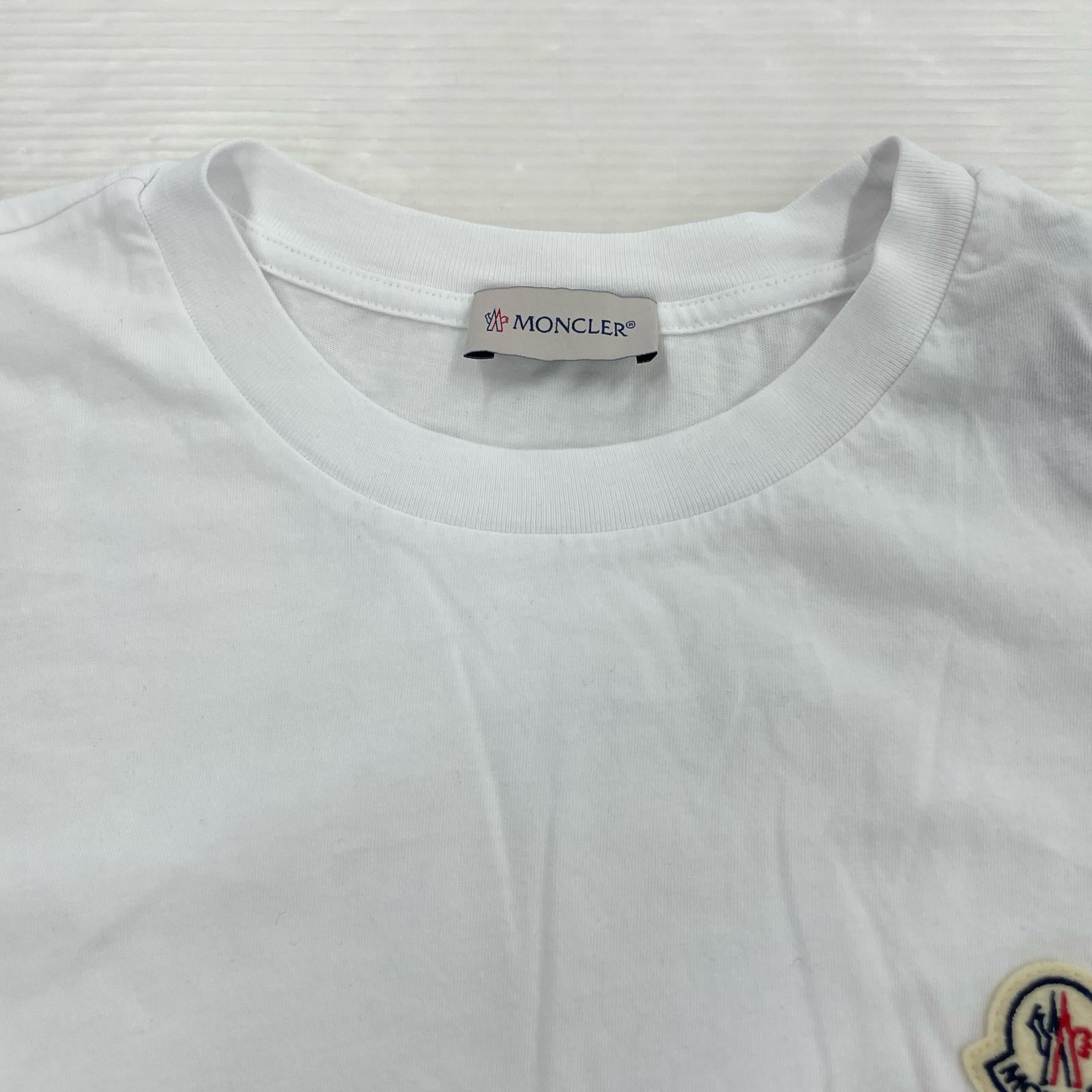 半袖Ｔシャツ MONCLER 半袖Tシャツ・カットソー M ホワイト