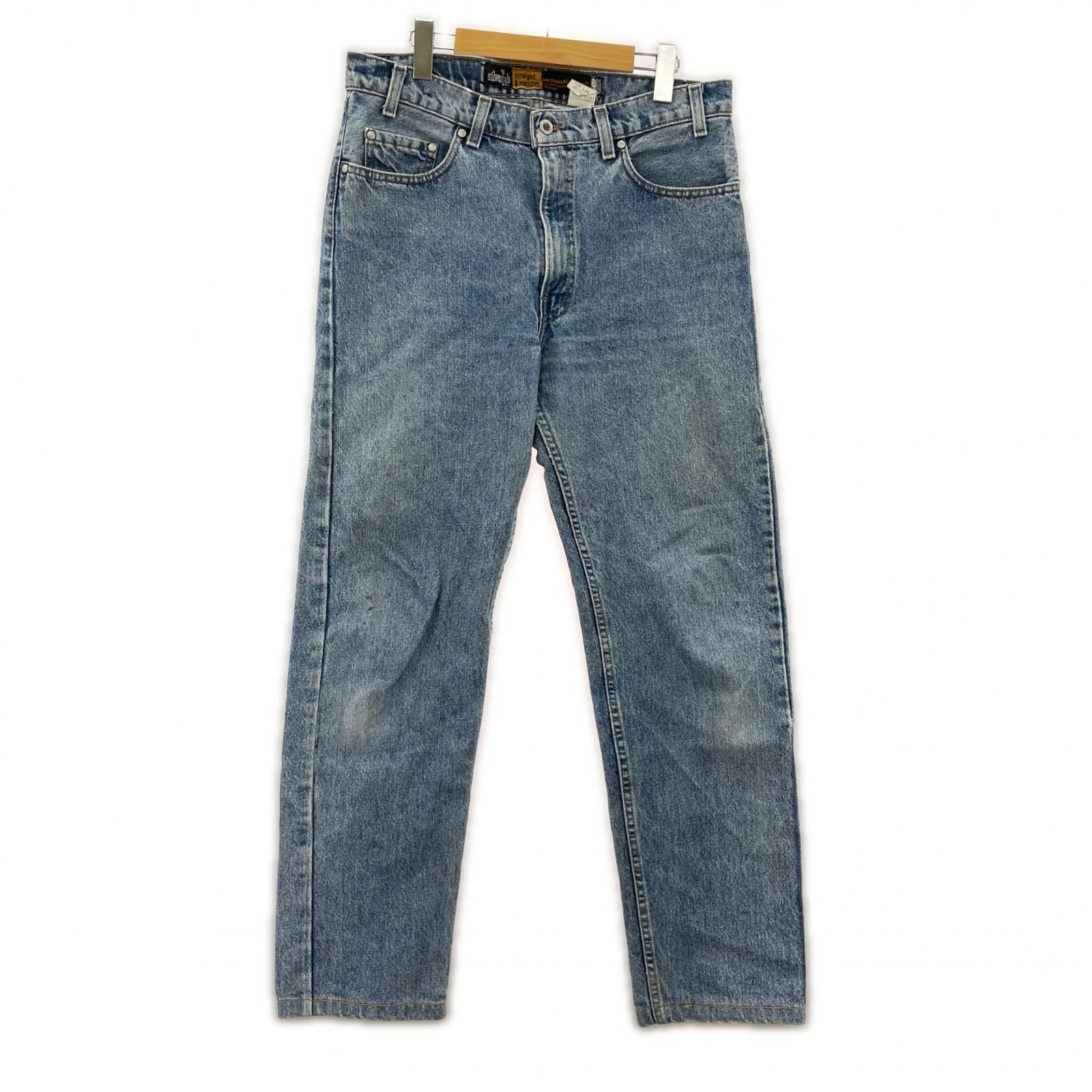 デニムパンツ 90s silver Tab straight&narrow W34表記 34 ブルー