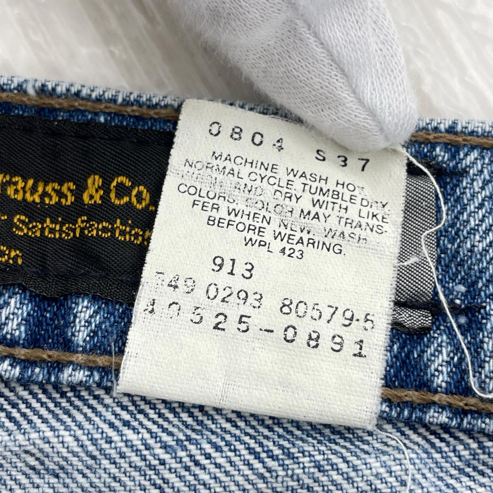 デニムパンツ 90s silver Tab straight&narrow W34表記 34 ブルー