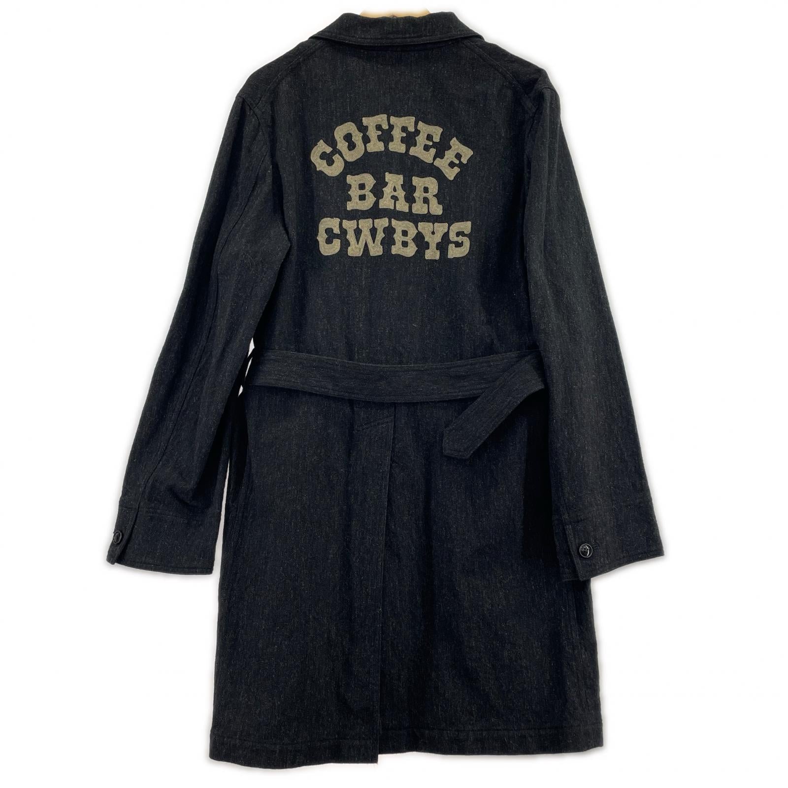 その他アウター ROLL COFFEE BAR CWBYS チェスターコート グレー