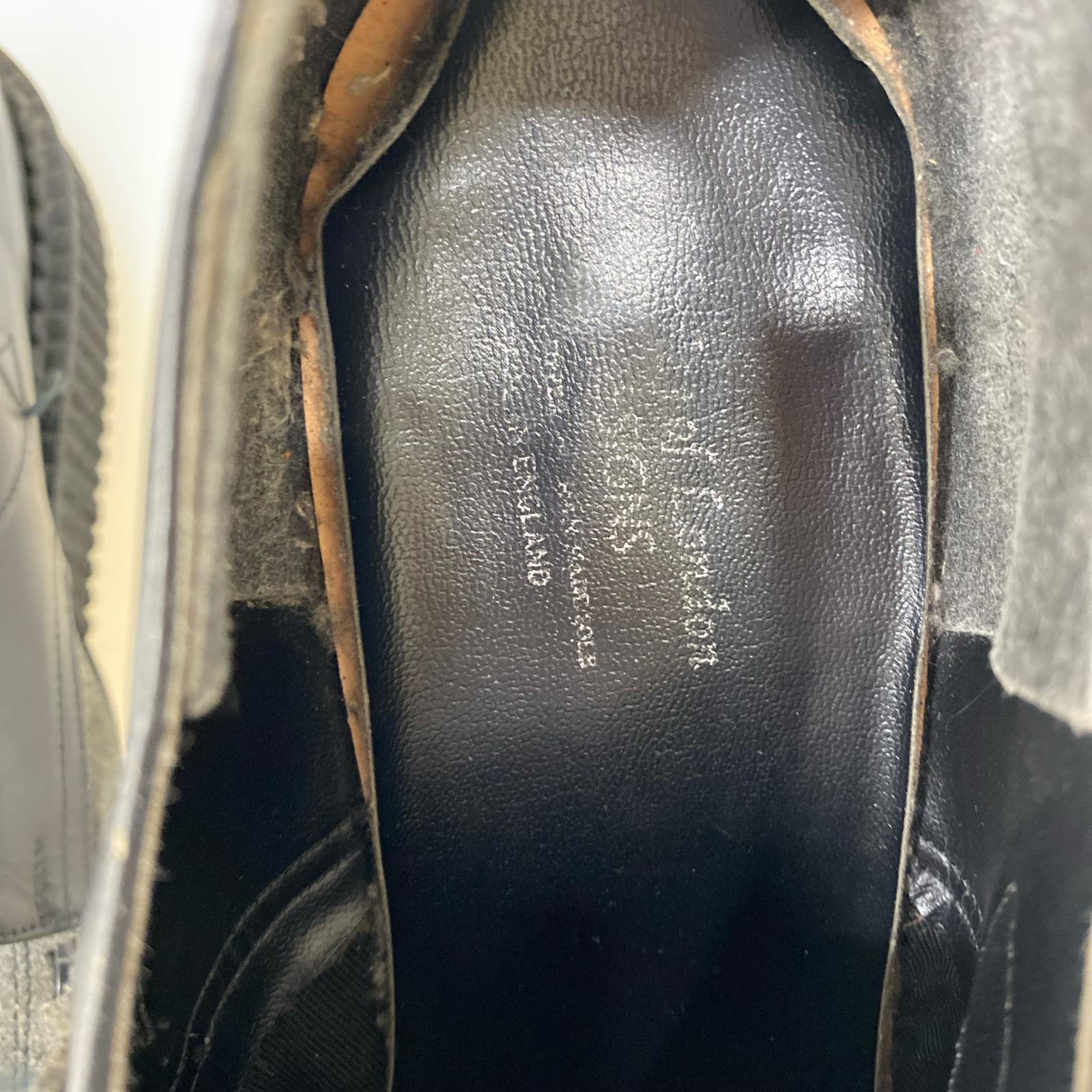 シューズ 80s Marley of London クリーパー 黒 (約27.0cm) ブラック