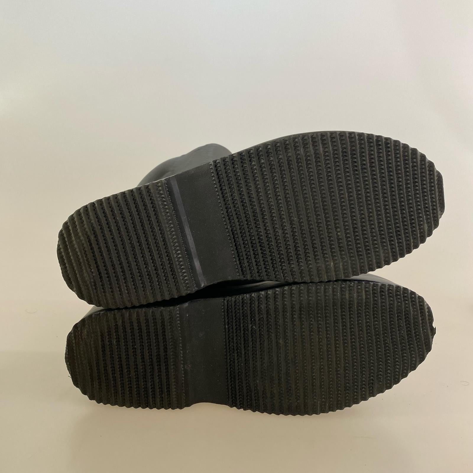 ブーツ YEEZY SL-03 ラバーブーツ 10 黒 ブラック