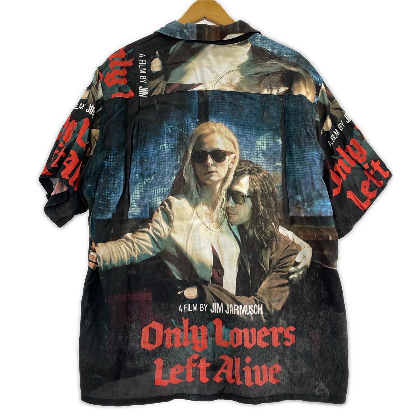 半袖シャツ JIMJARMUSCH HAWAIIAN SHIRT L ブラック