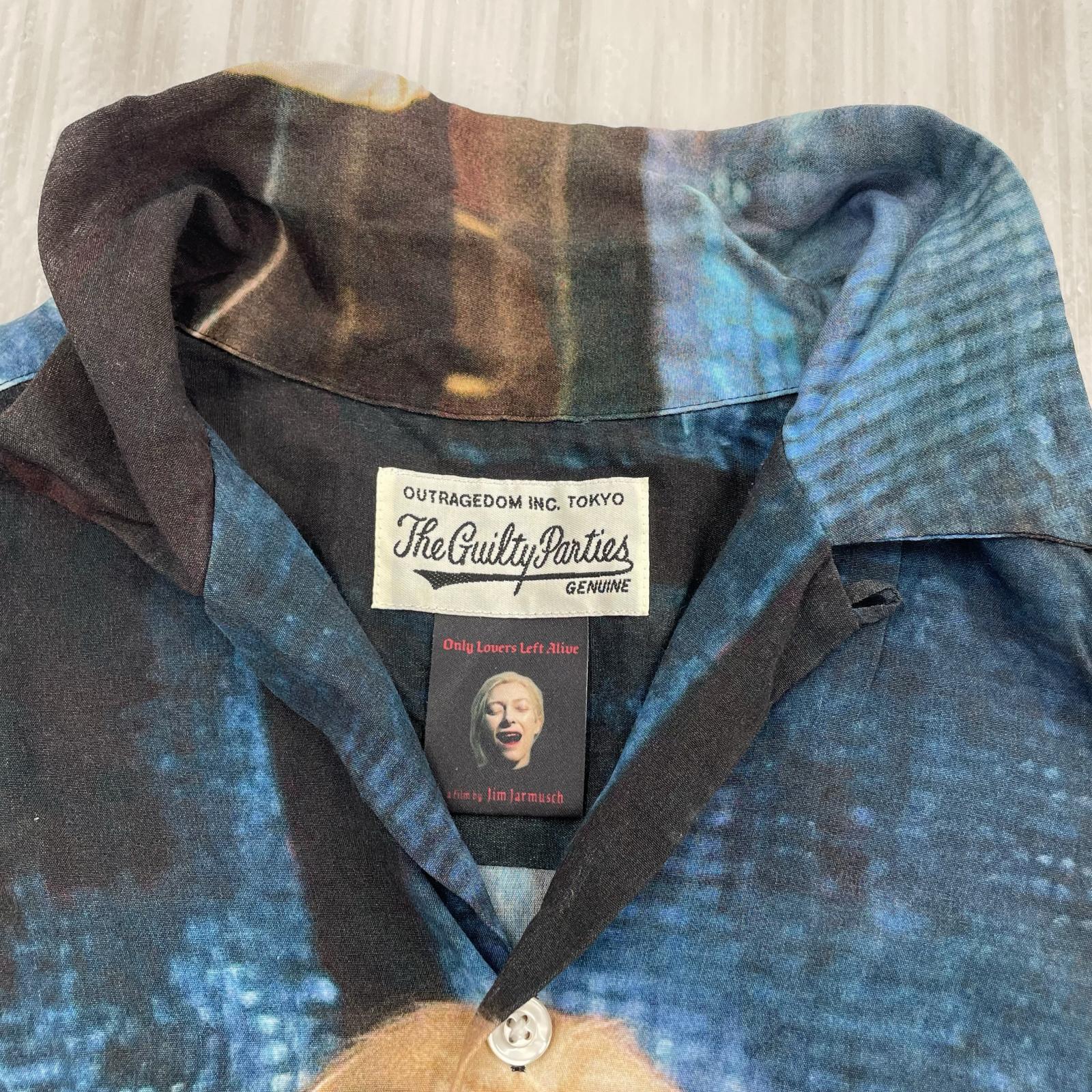 半袖シャツ JIMJARMUSCH HAWAIIAN SHIRT L ブラック