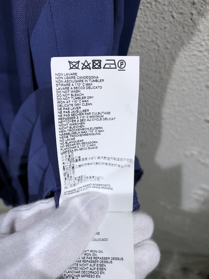 ワンピース 17SS アシンメトリーノースリーブワンピース