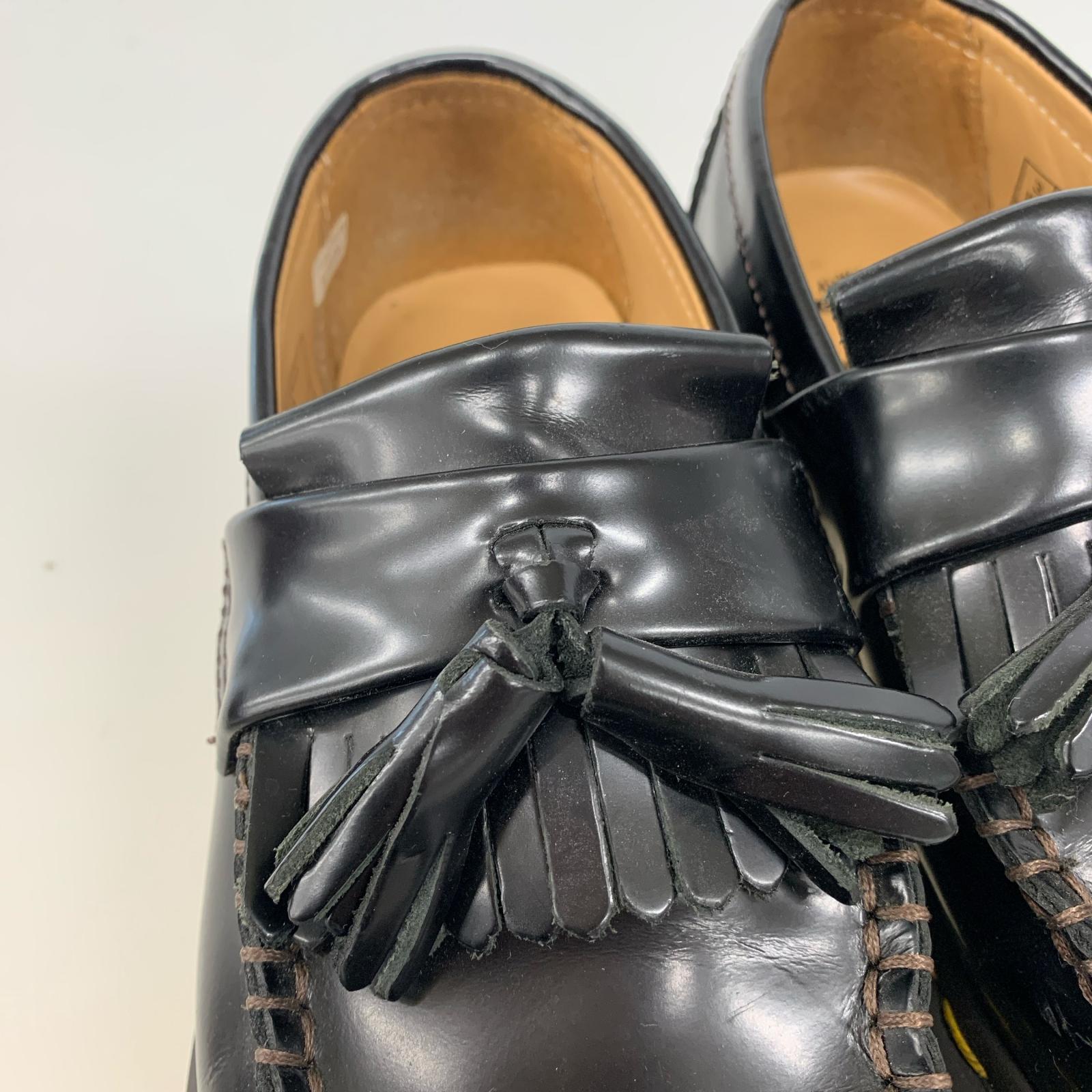 シューズ Dr.Martens ×COMME des GARCONS ADRINA タッセルローファー 3 ブラック ブラック