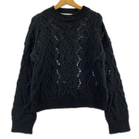 ニット Cable Sonar Roundneck 黒 (44) 44 ブラック