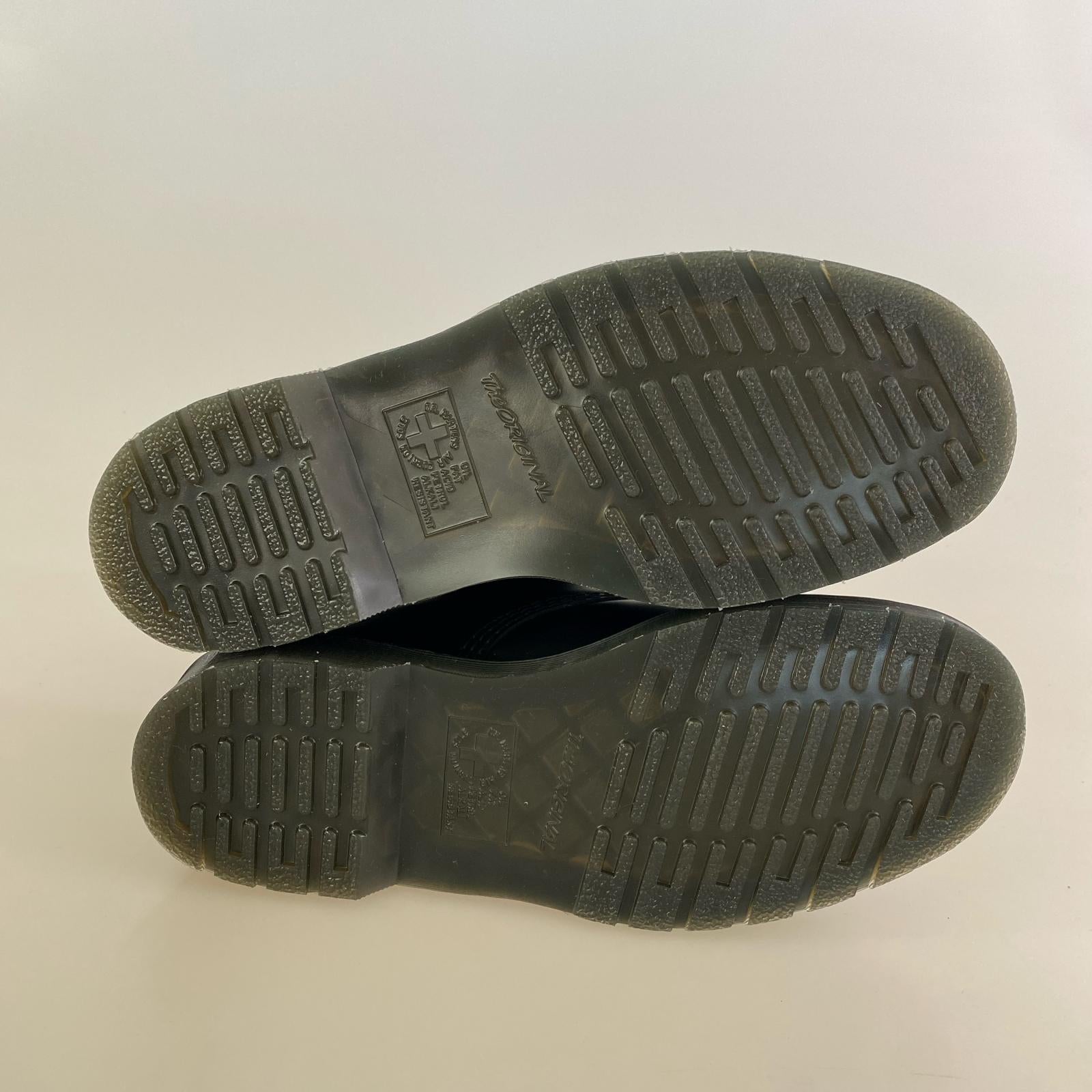 ブーツ Dr.Martens 1460 LACELESS プルオンブーツ 9 ブラック ブラック