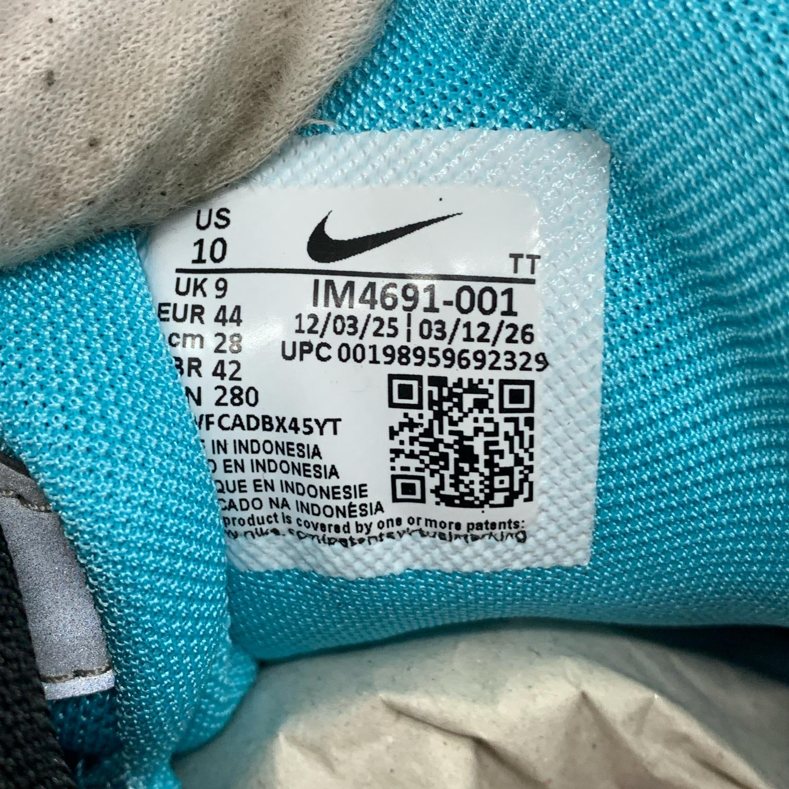 スニーカー NIKE Air Max 95 Big Bubble QS Scorpion 28.0 ブラック×ブルー 28cm (US10 UK9 1/2 EU46)