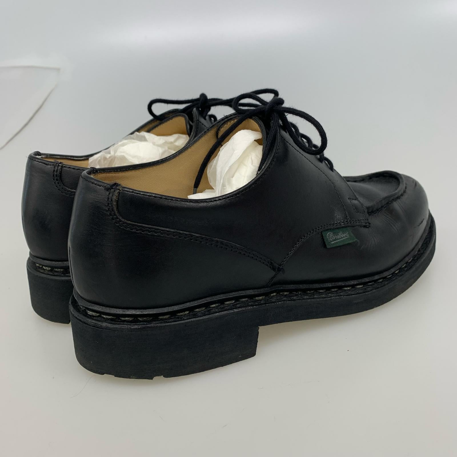 シューズ Paraboot CHAMBORD TEX LIS NOIR シャンボード 6 1/2F 黒 ブラック
