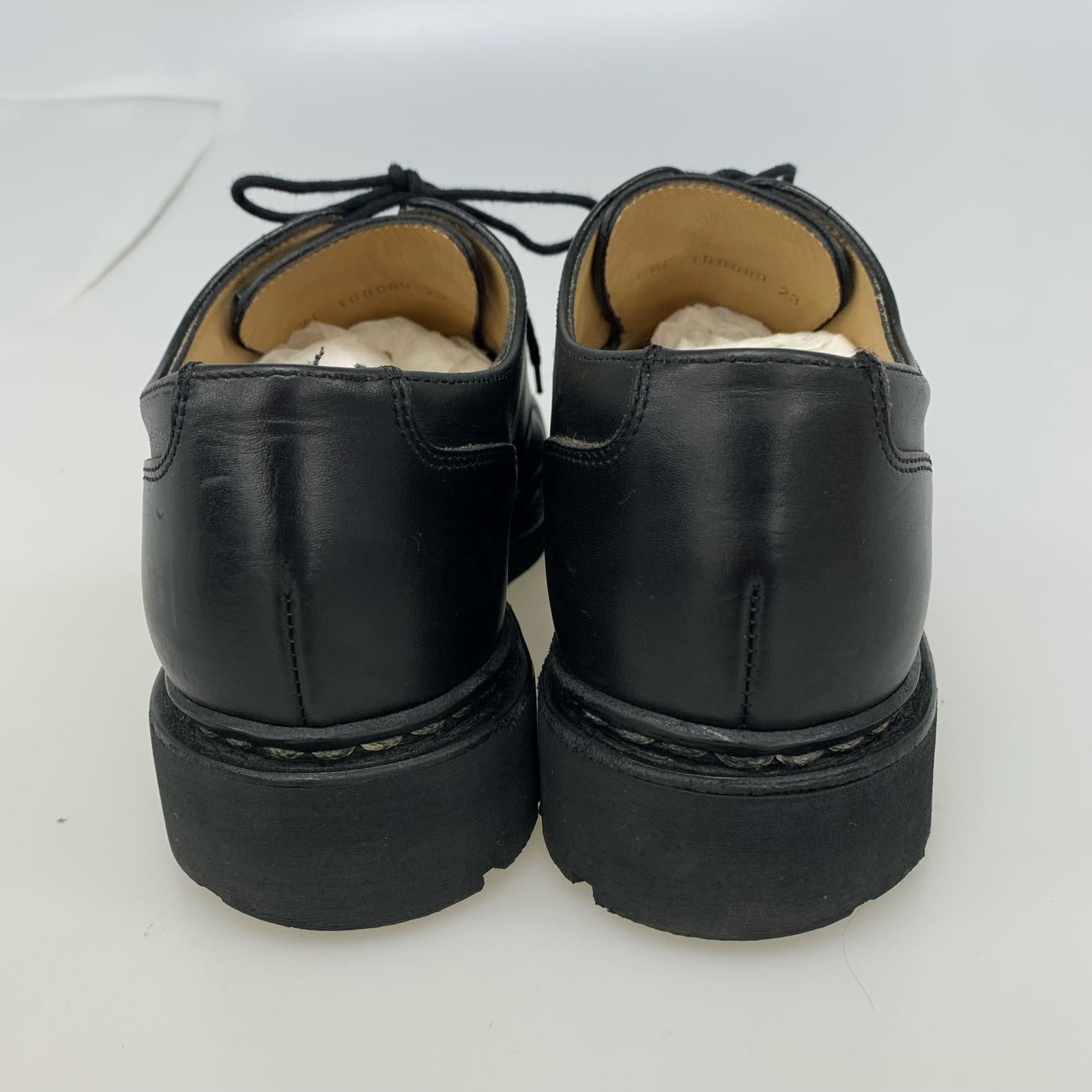 シューズ Paraboot CHAMBORD TEX LIS NOIR シャンボード 6 1/2F 黒 ブラック