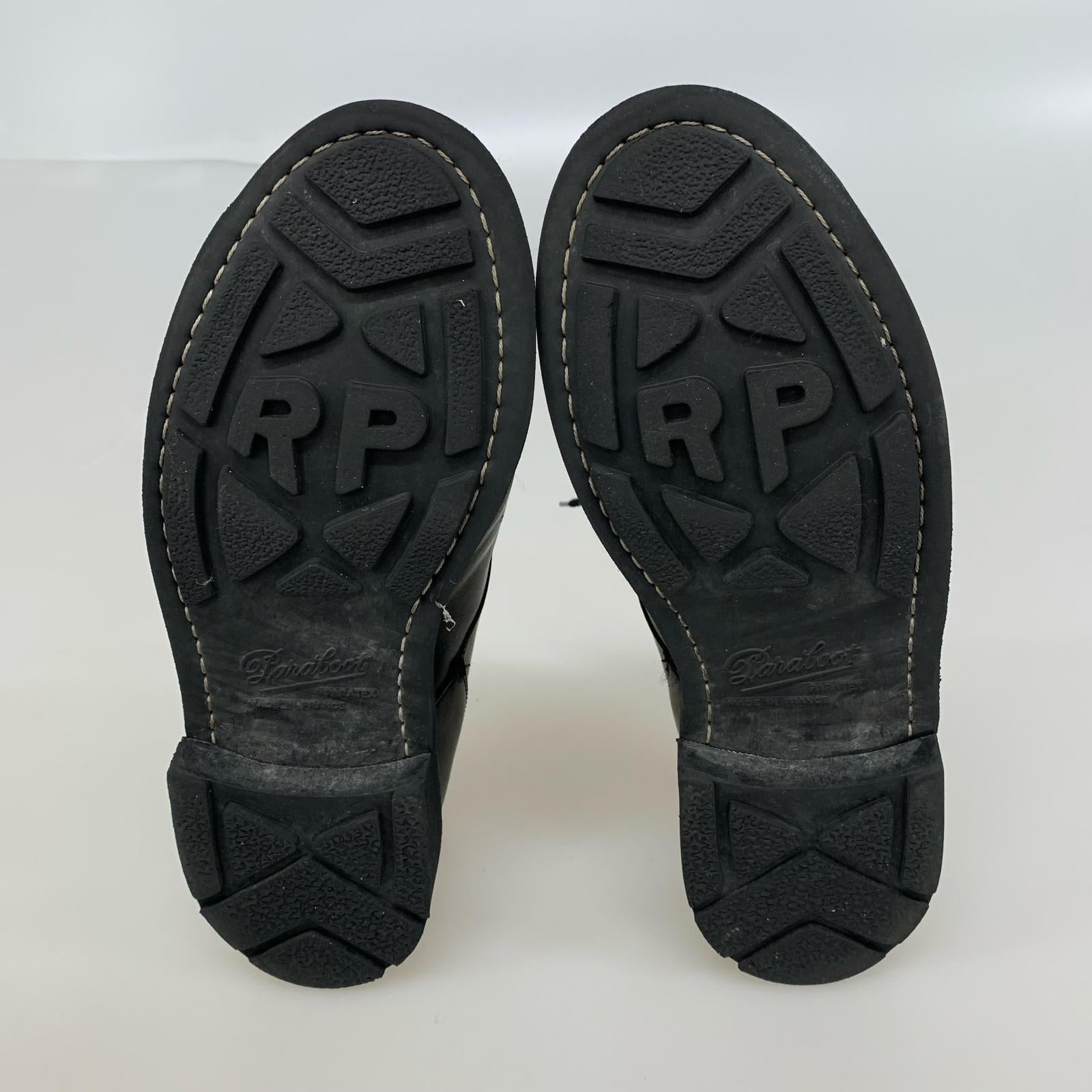 シューズ Paraboot CHAMBORD TEX LIS NOIR シャンボード 6 1/2F 黒 ブラック
