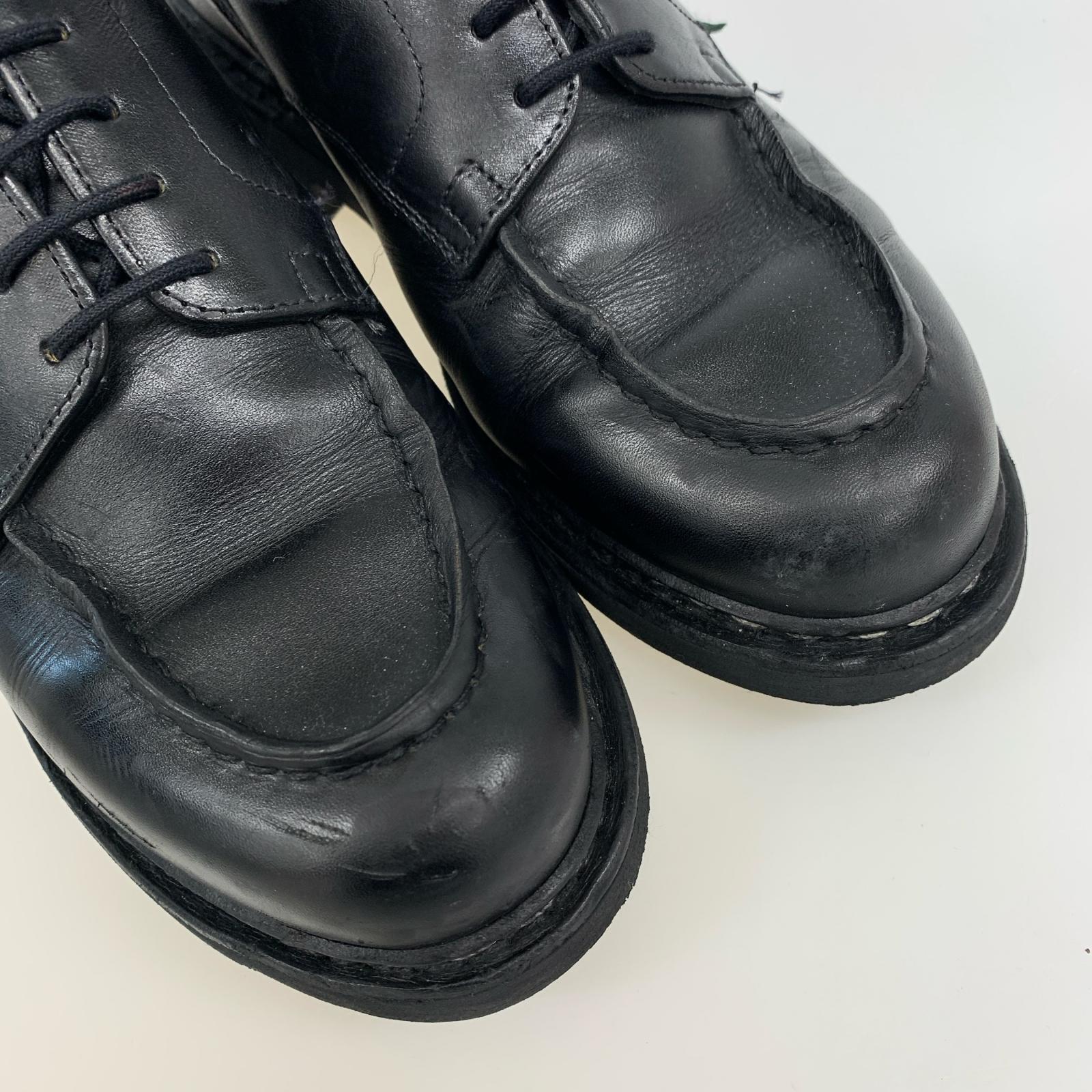シューズ Paraboot CHAMBORD TEX LIS NOIR シャンボード 6 1/2F 黒 ブラック