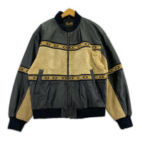 レザージャケット Scully レザーブルゾン L ブラック