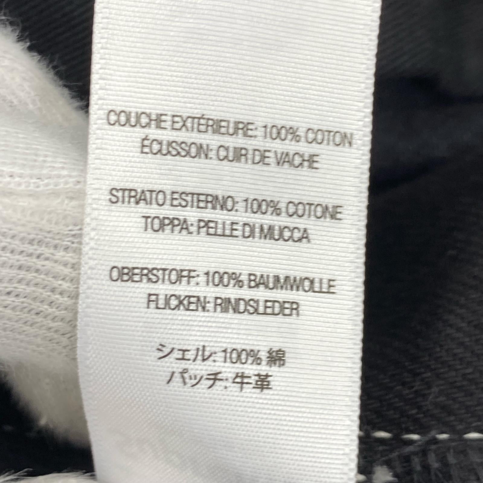 デニムパンツ 26SS/ Inset Spellout Baggy Jean/W30/BLK 30 ブラック