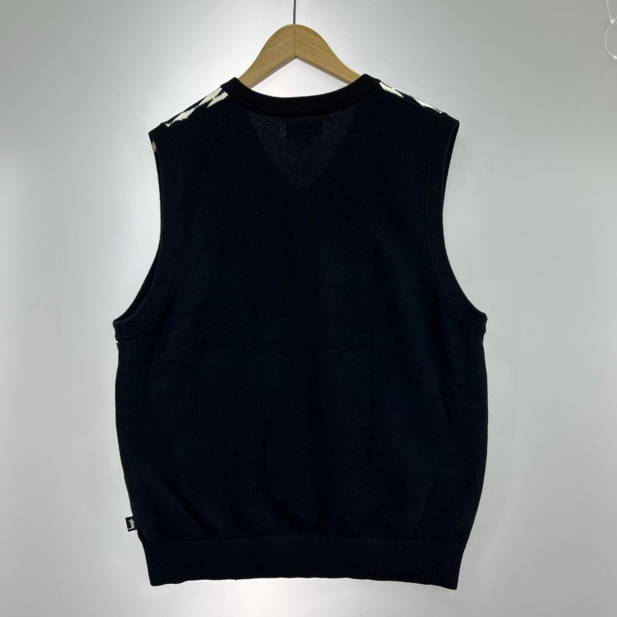 ニット STUSSY Psychedelic Check Vest M