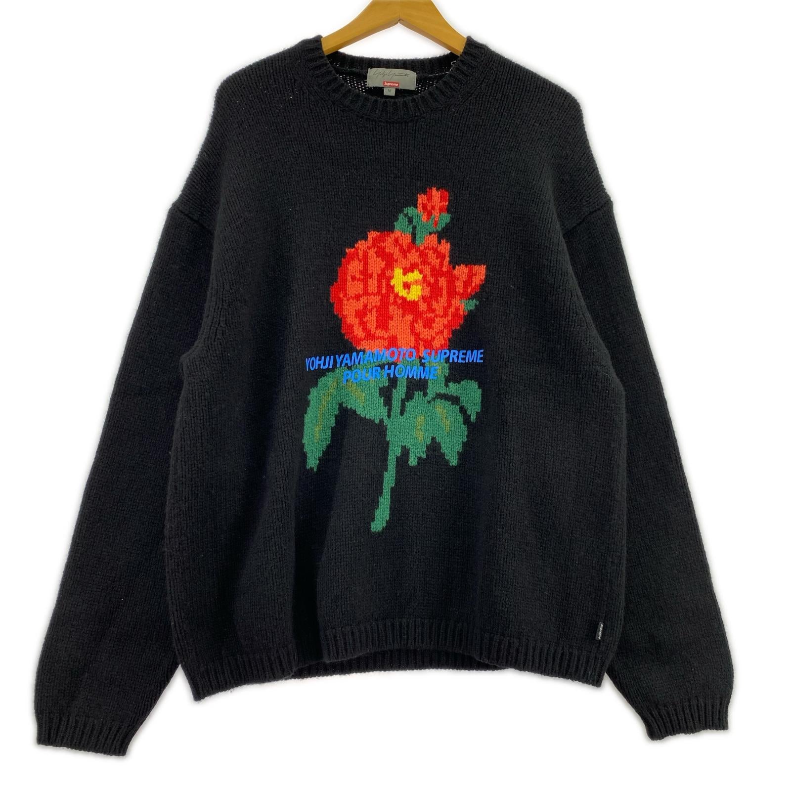 ニット 20AW Week4 Supreme Yohji Yamamoto Sweater BLK/M M ブラック