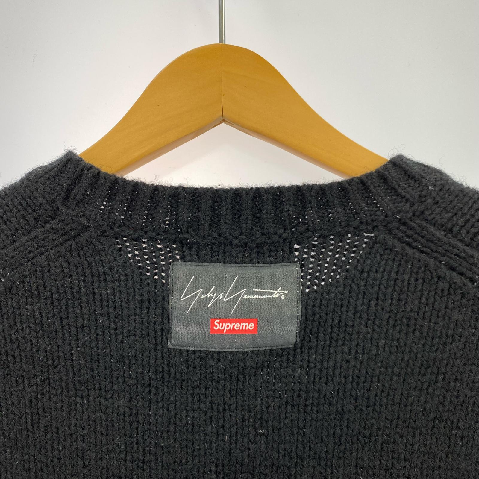 ニット 20AW Week4 Supreme Yohji Yamamoto Sweater BLK/M M ブラック