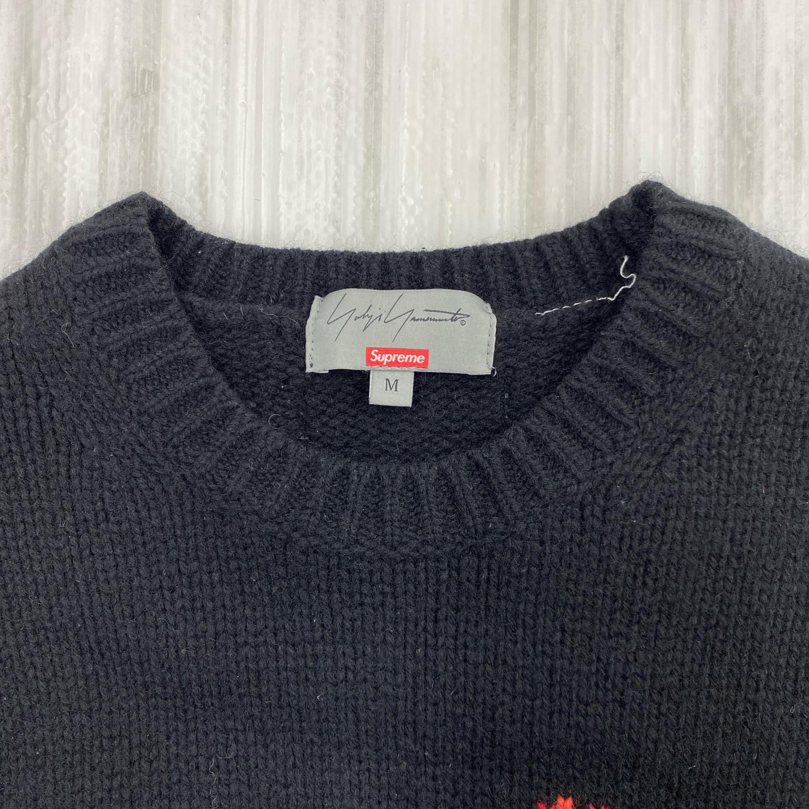 ニット 20AW Week4 Supreme Yohji Yamamoto Sweater BLK/M M ブラック