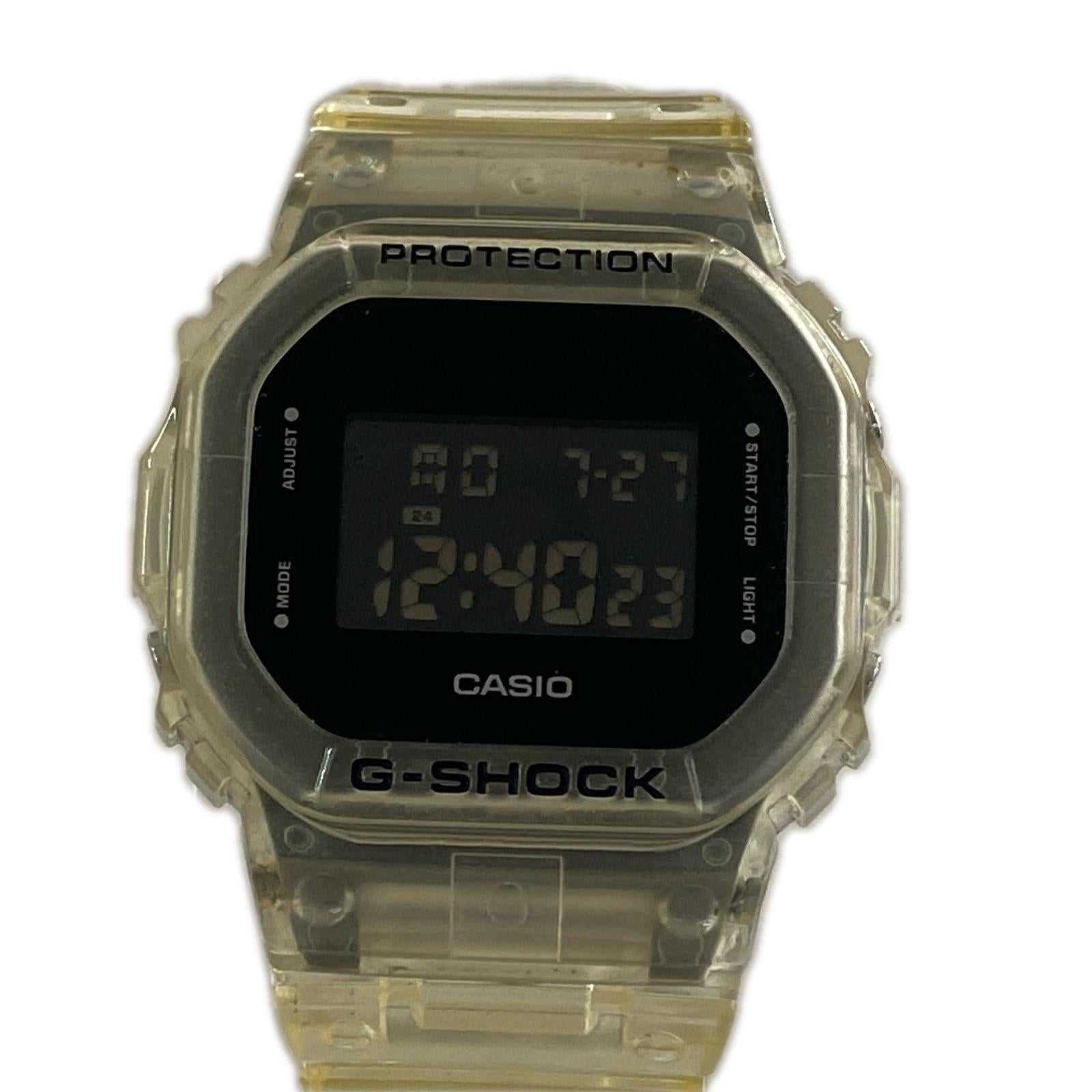腕時計 DW-5600SKE-7JF クリア クリア