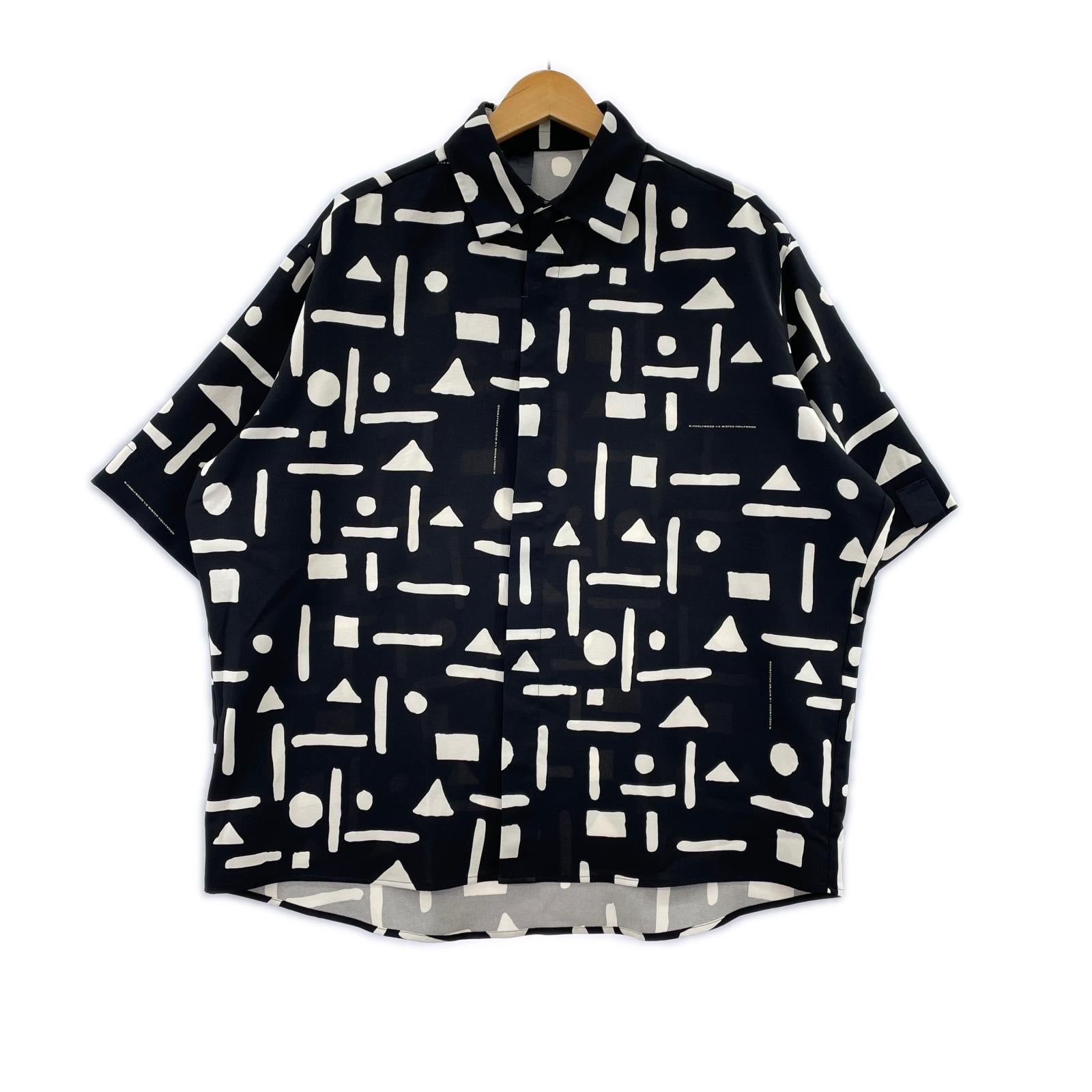 半袖シャツ HALF SLEEVE SHIRT 36 36 ブラック