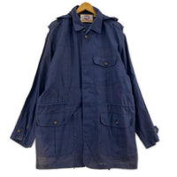 ジャケット BARNEYS NEWYORK BASCO リネンサファリジャケット NVY M ネイビー