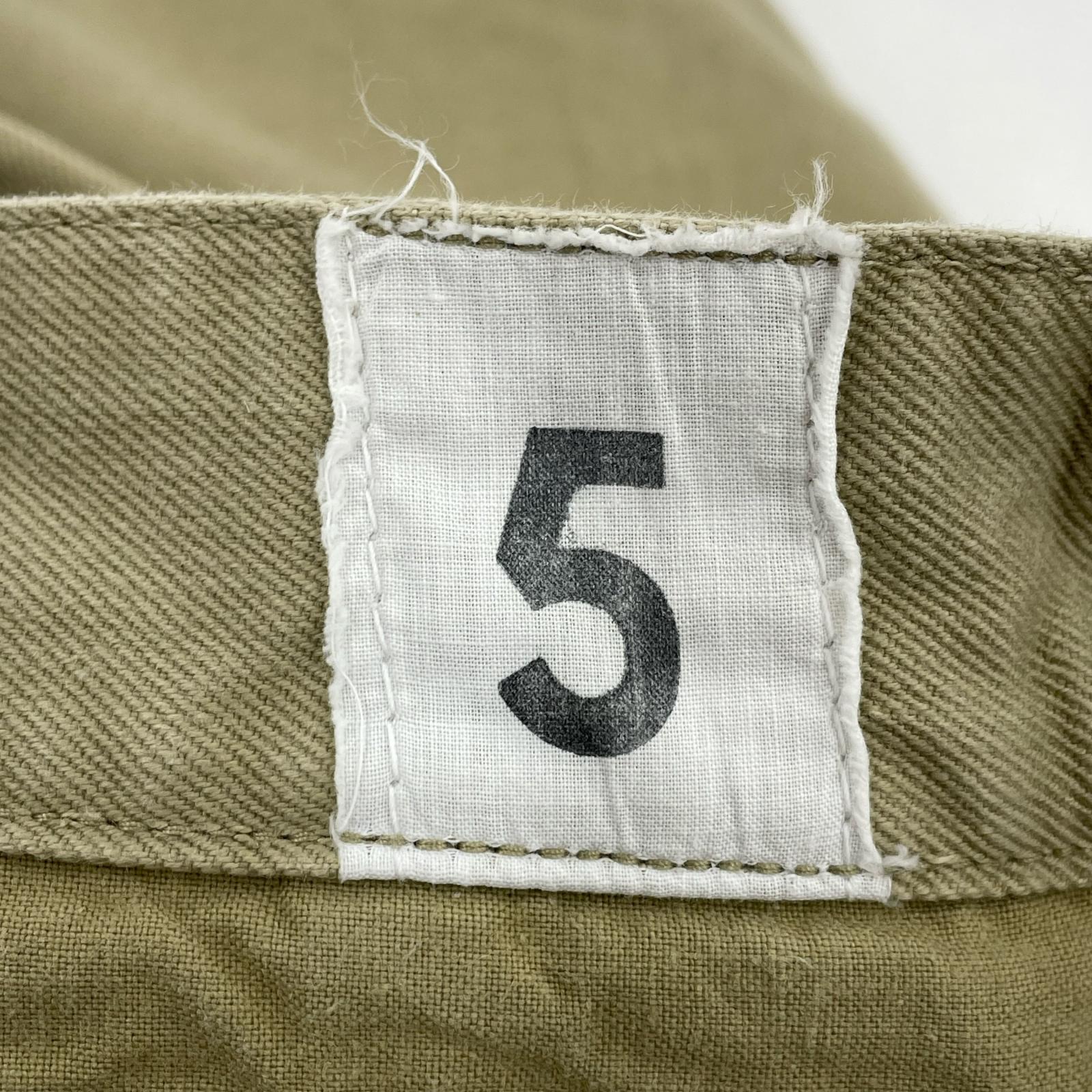 ショートパンツ 50s フランス軍 M-52 チノショーツ W35 BEG ベージュ