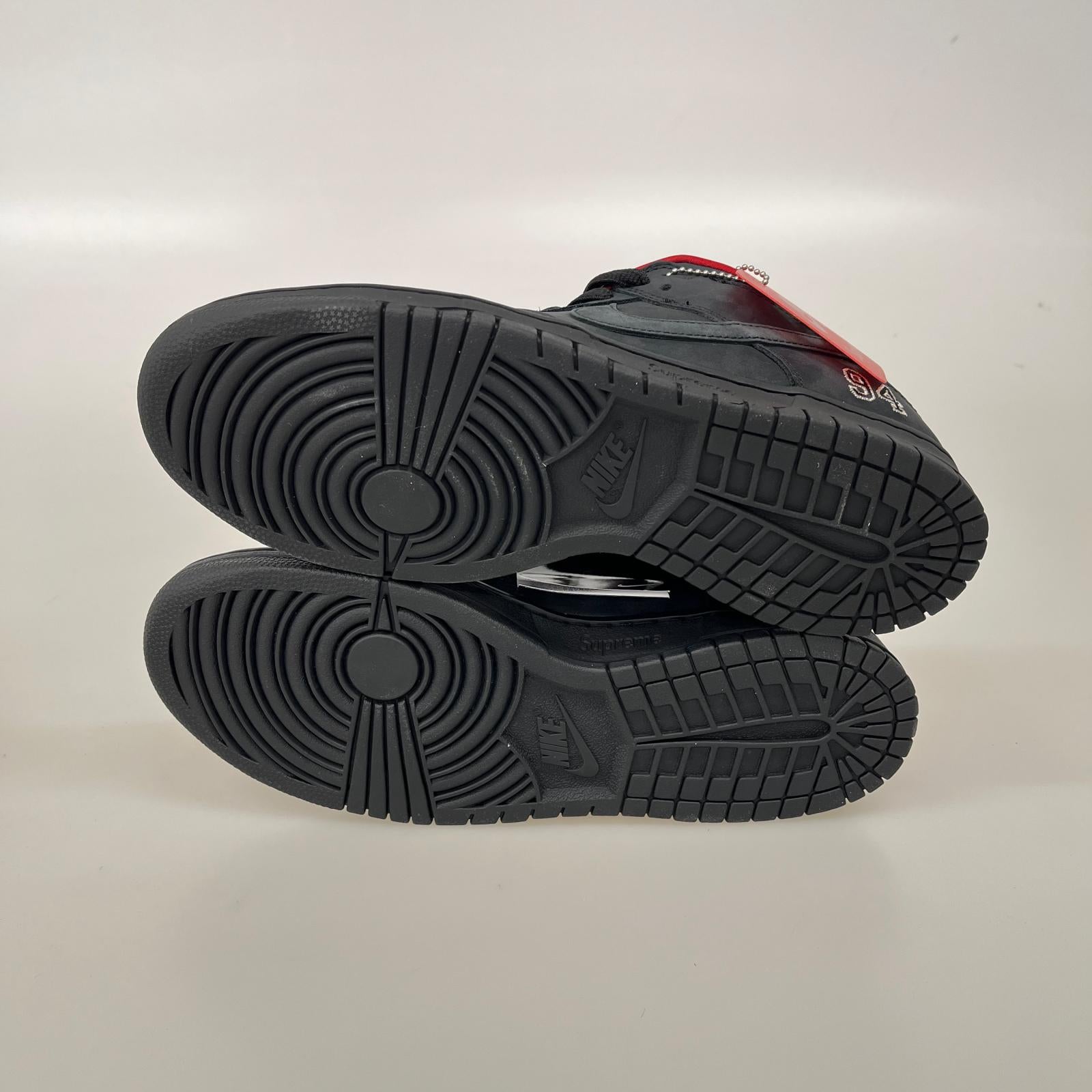 スニーカー SB DUNK LOW OG QS ×SUPREME 27.5cm 28cm (US10 UK9 1/2 EU46) ブラック