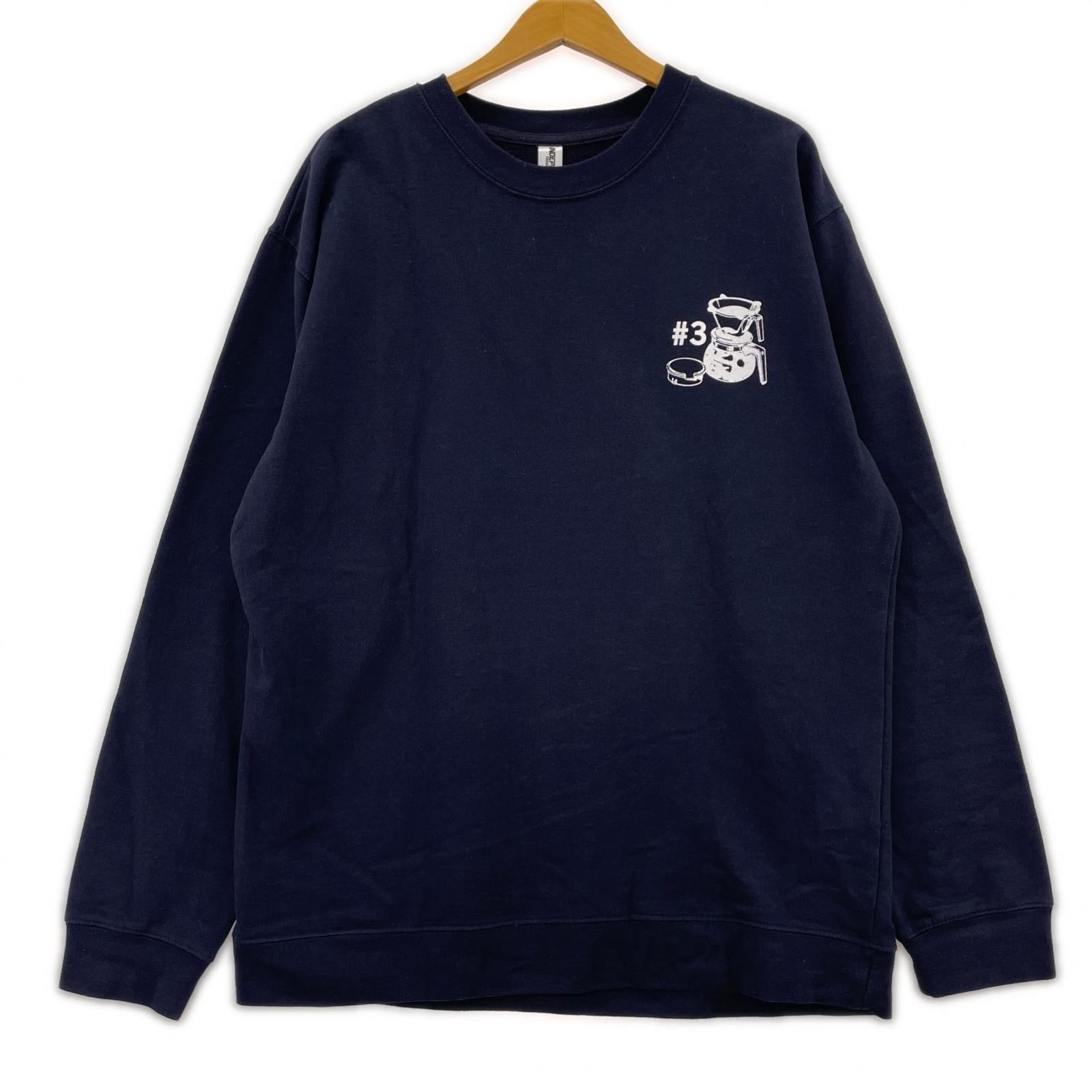 スウェット cafe legs ネイビー XL