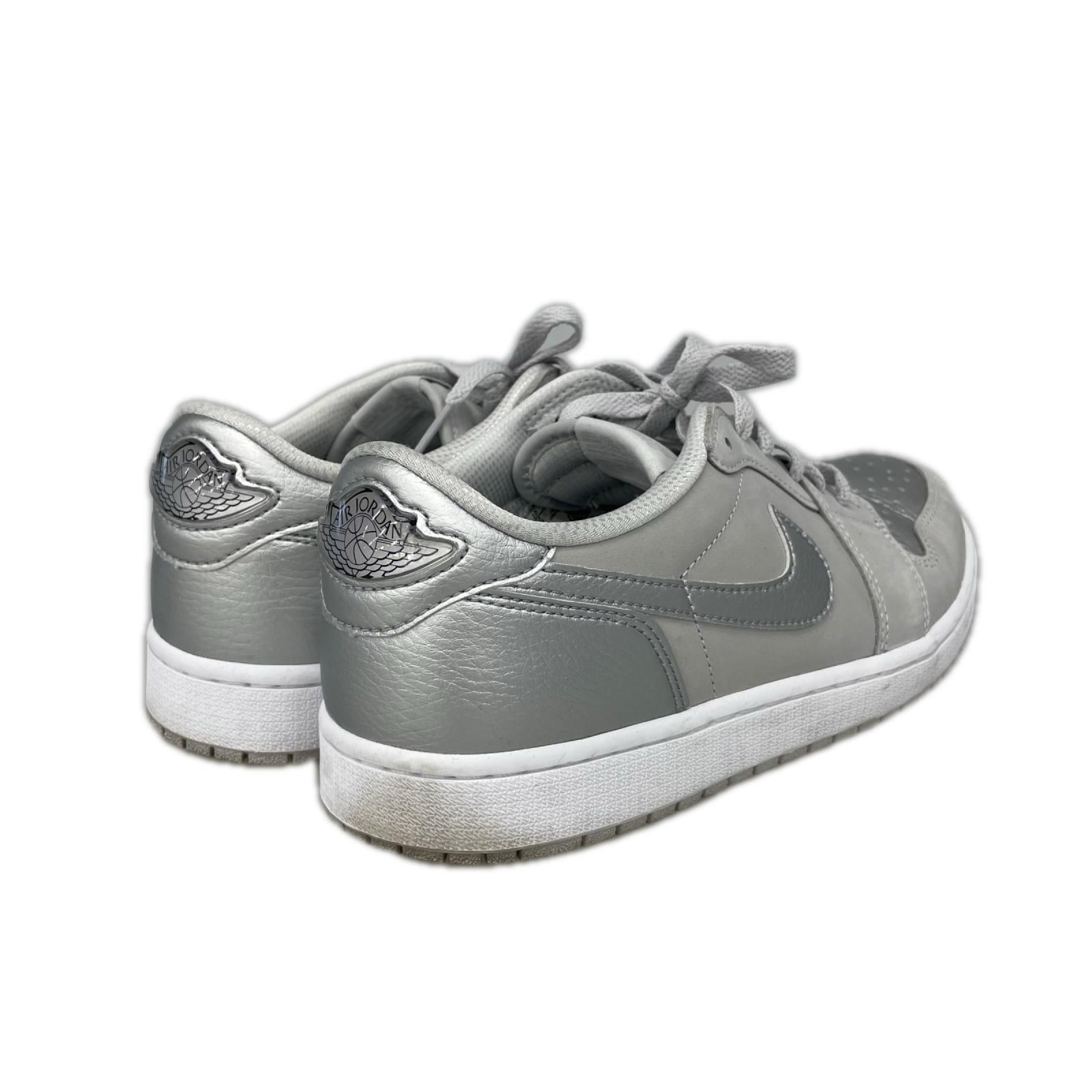 スニーカー AJ1 Retro Low OG Silver 28cm (US10 UK9 1/2 EU46) シルバー