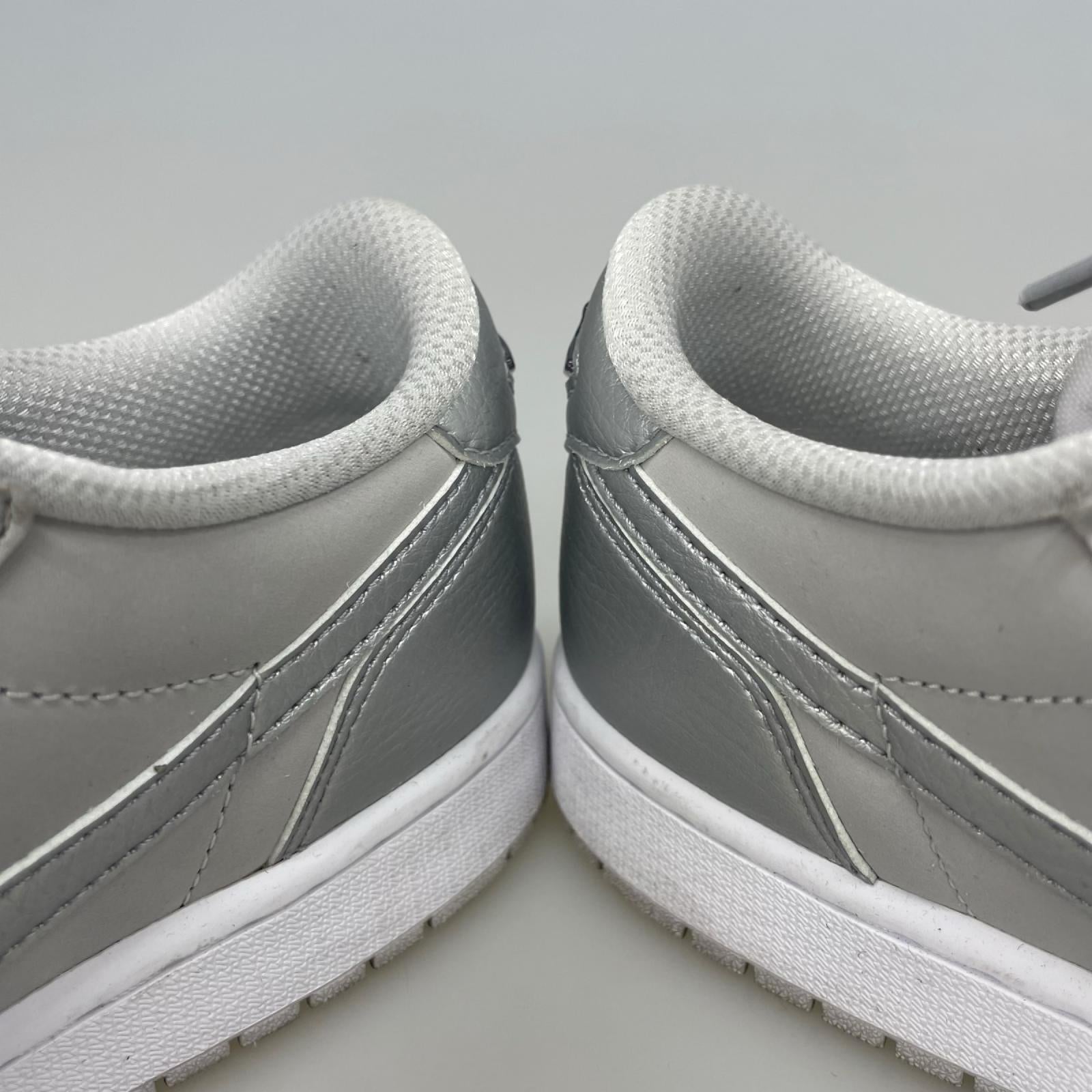 スニーカー AJ1 Retro Low OG Silver 28cm (US10 UK9 1/2 EU46) シルバー