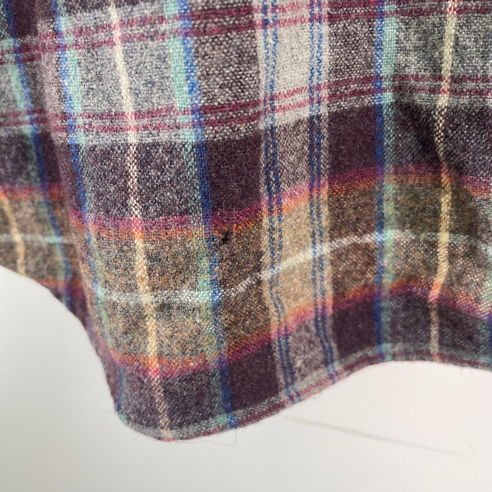 長袖シャツ 70s Board Shirt/紫系/L L