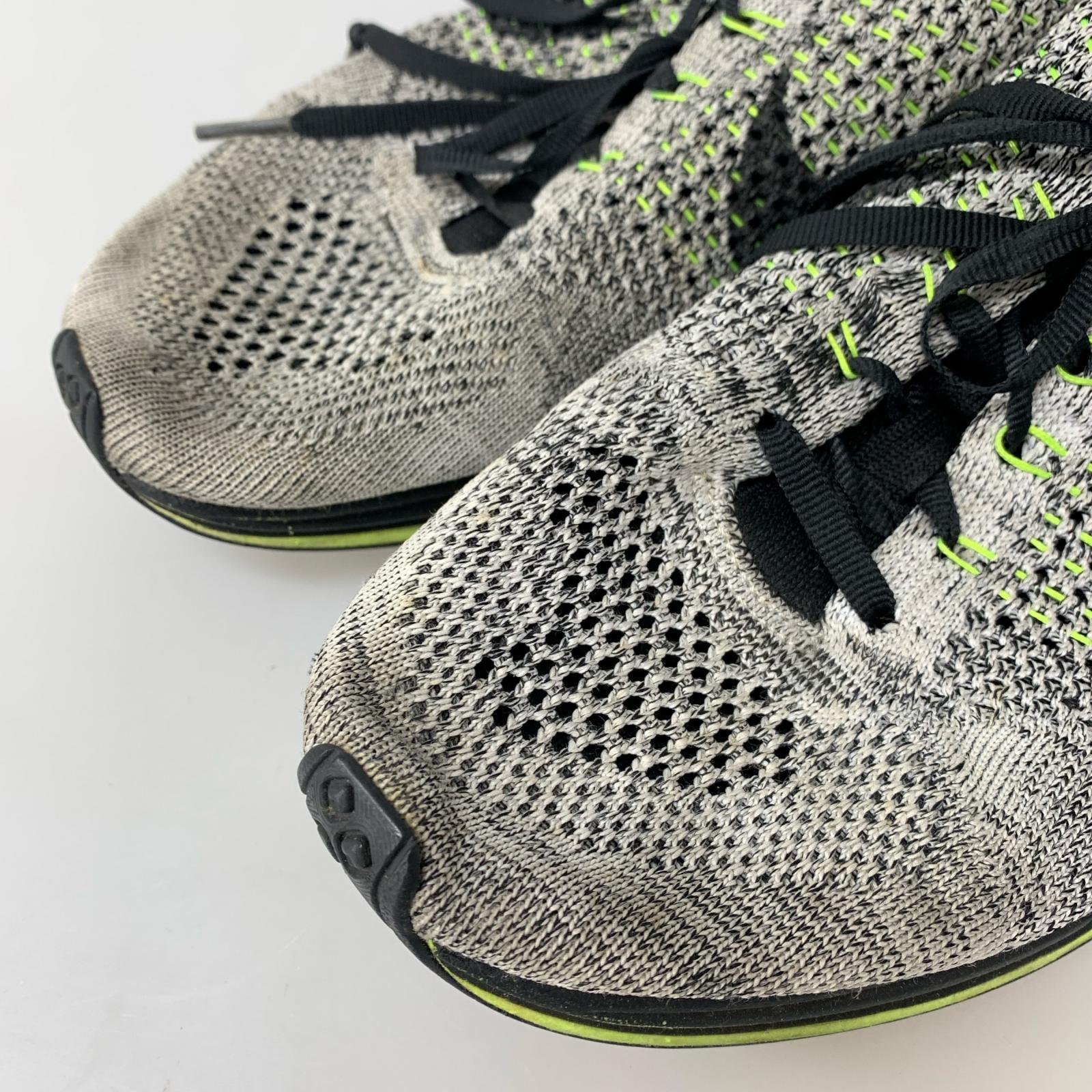 スニーカー NIKE 526628-007 フライニットレーサー LGY 28.0 28cm (US10 UK9 1/2 EU46)