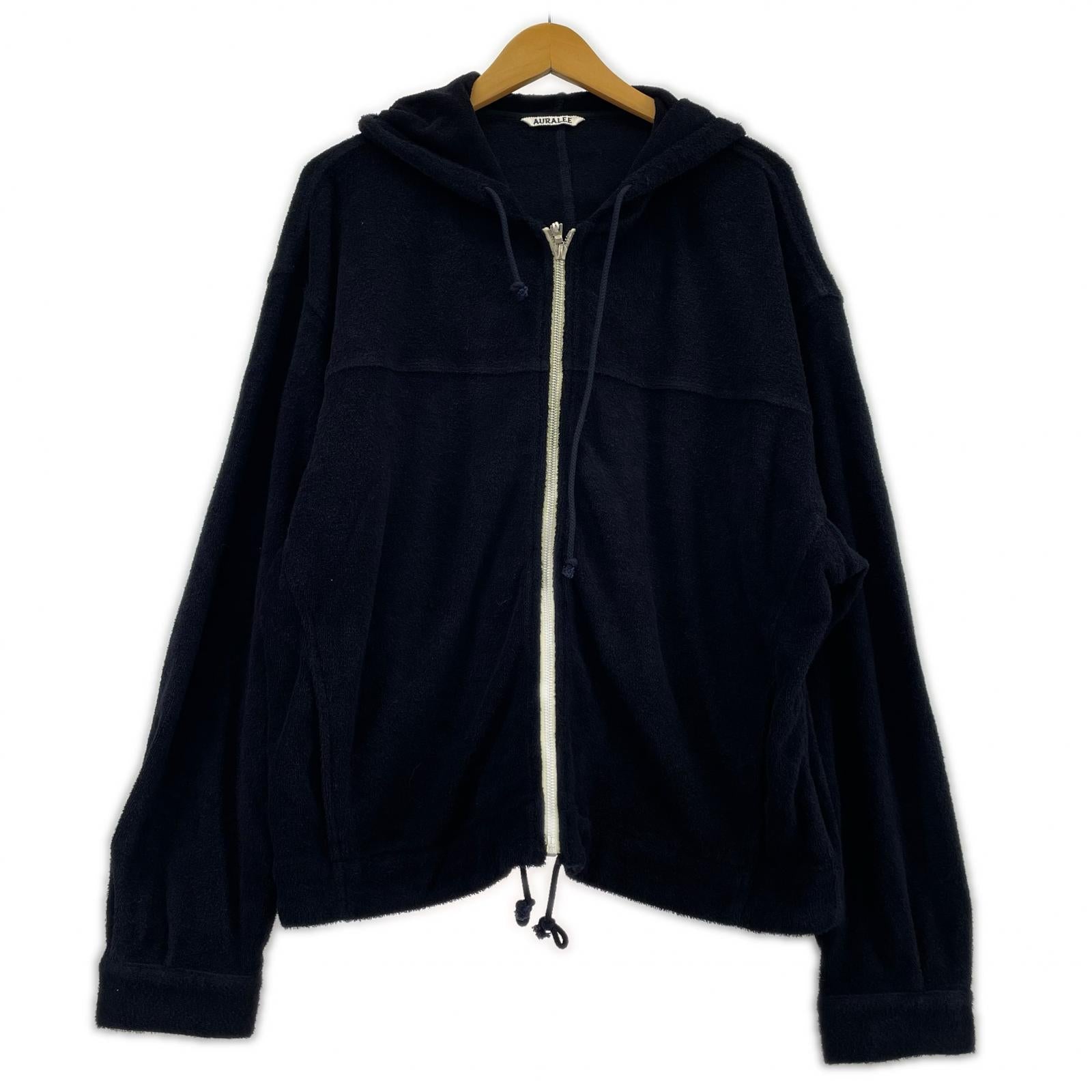 パーカー COTTON NYLON PILE ZIP PARKA