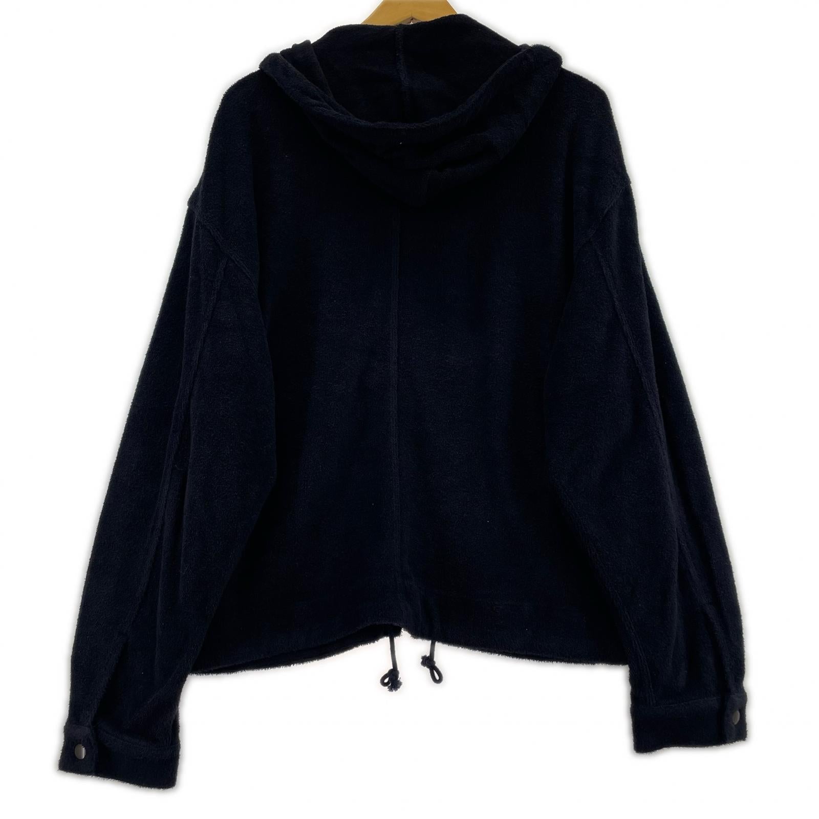 パーカー COTTON NYLON PILE ZIP PARKA