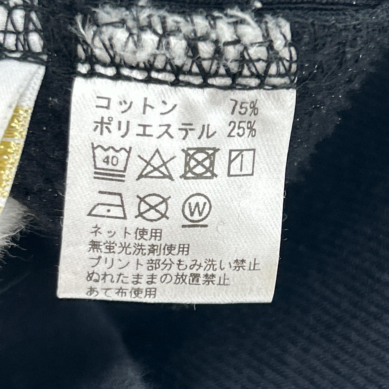 パーカー ﾃﾞﾆｽﾛｯﾄﾞﾏﾝ ﾚｵﾊﾟｰﾄﾞ 黒 XL ブラック
